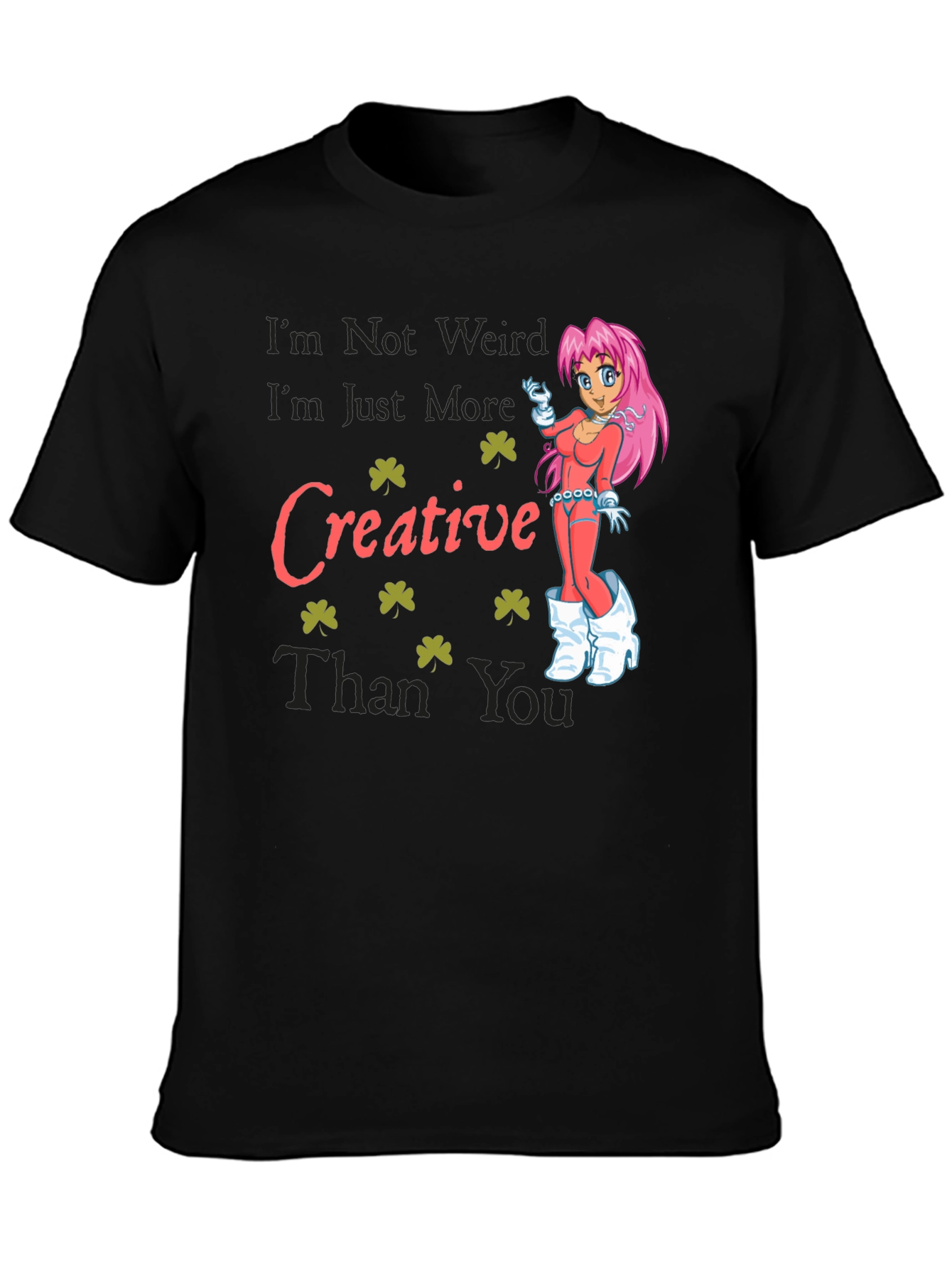Creative Graphic T-Shirt - Unique Design