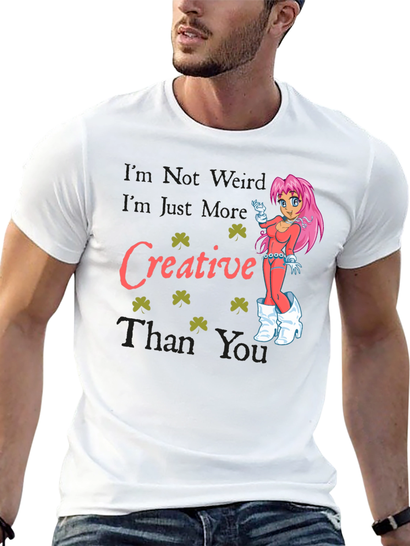 Creative Graphic T-Shirt - Unique Design