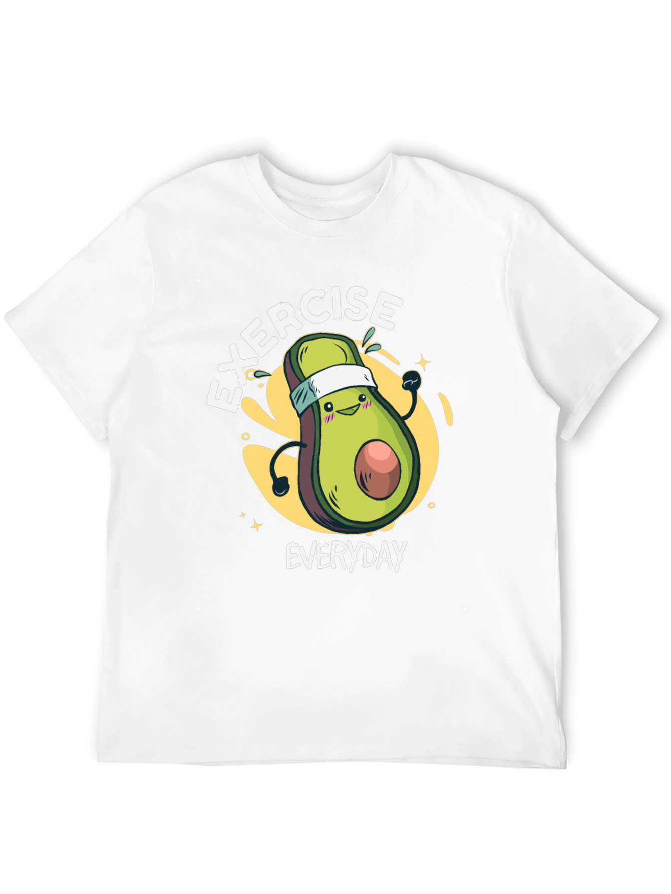 Exercise Everyday Avocado Graphic Tee