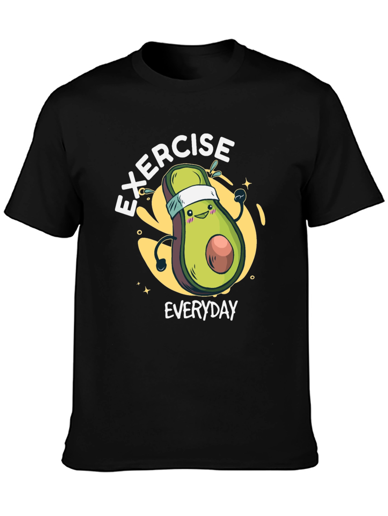 Exercise Everyday Avocado Graphic Tee
