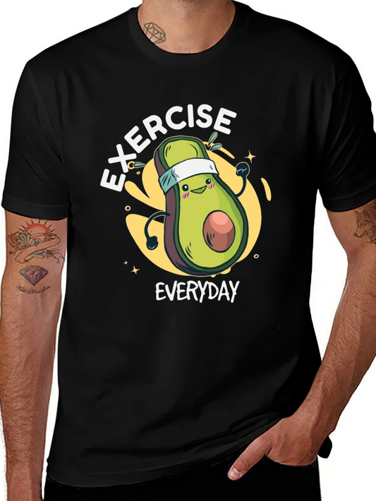 Exercise Everyday Avocado Graphic Tee