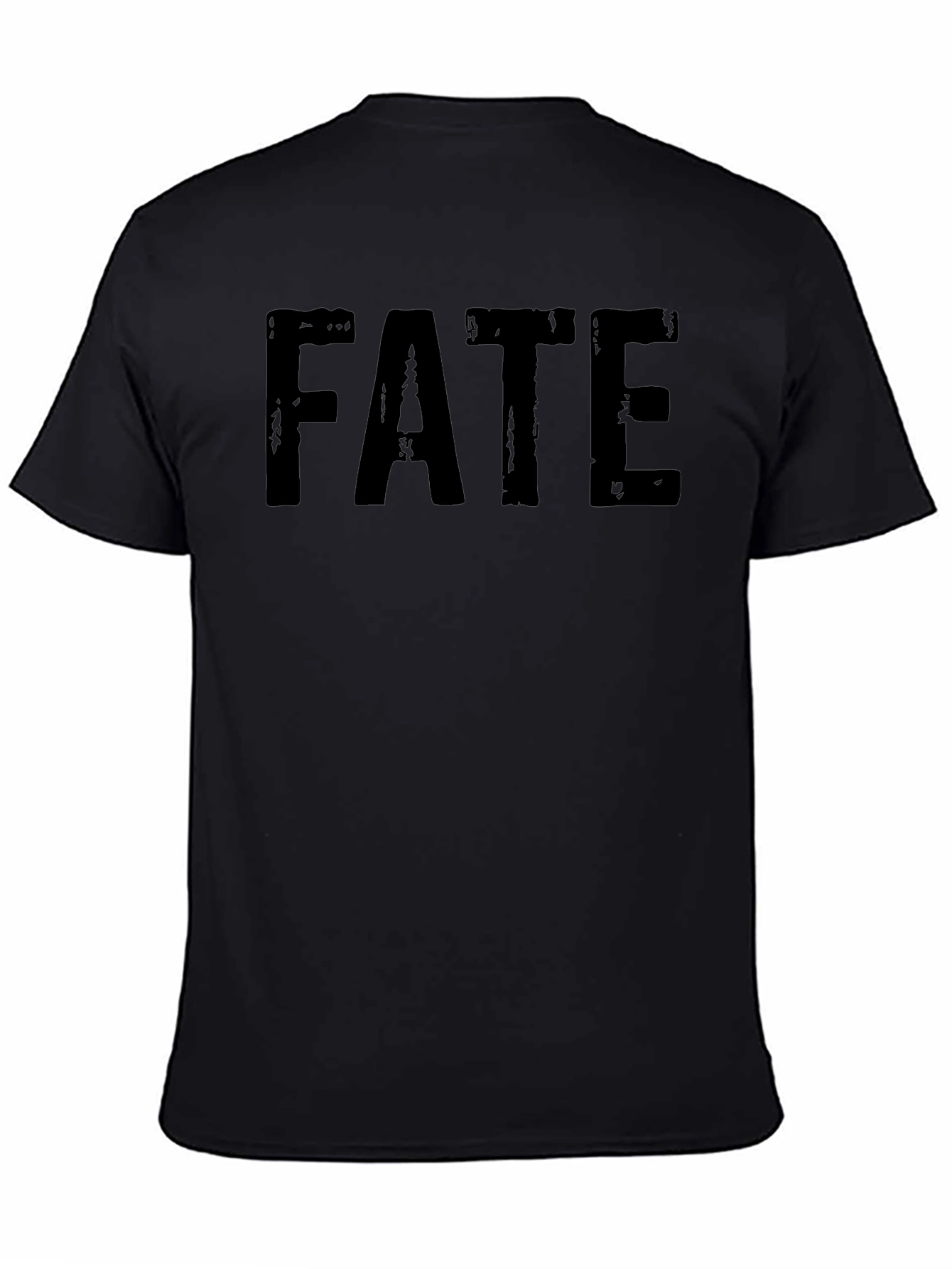 FATE Black Graphic Tee - Casual Style