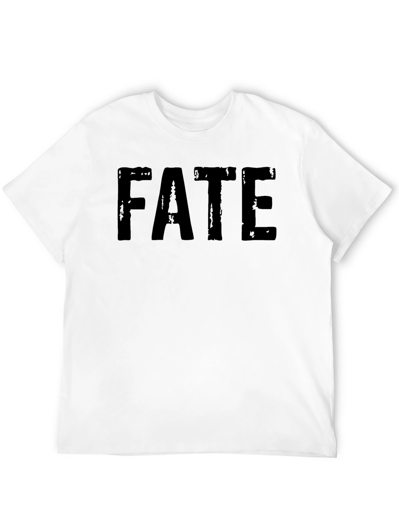 FATE Black Graphic Tee - Casual Style