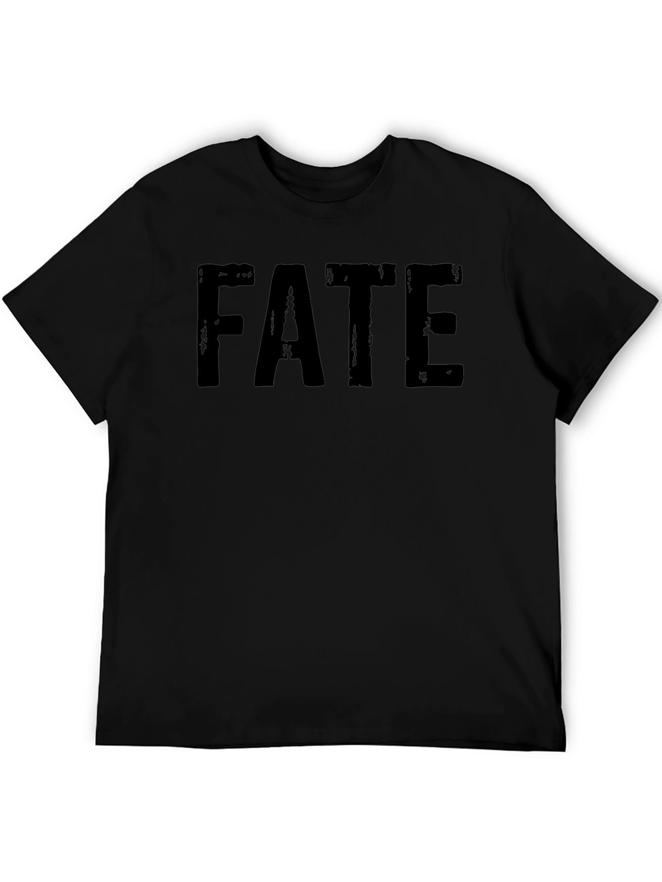 FATE Black Graphic Tee - Casual Style