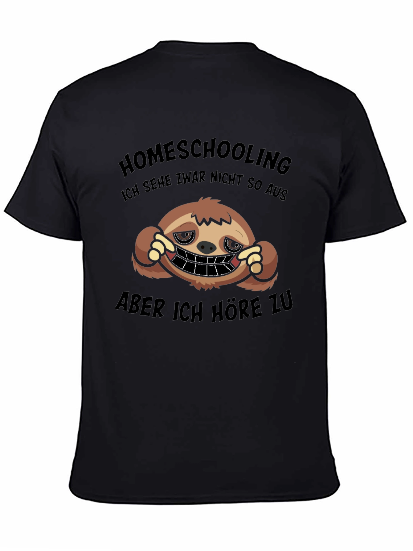 Funny Homeschooling Sloth T-Shirt