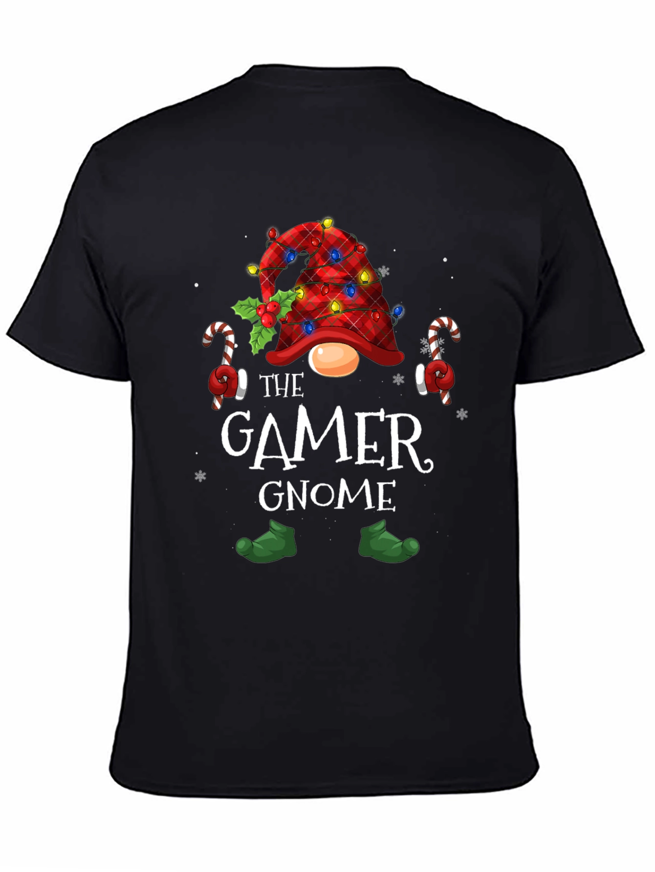 Gamer Gnome Christmas T-Shirt