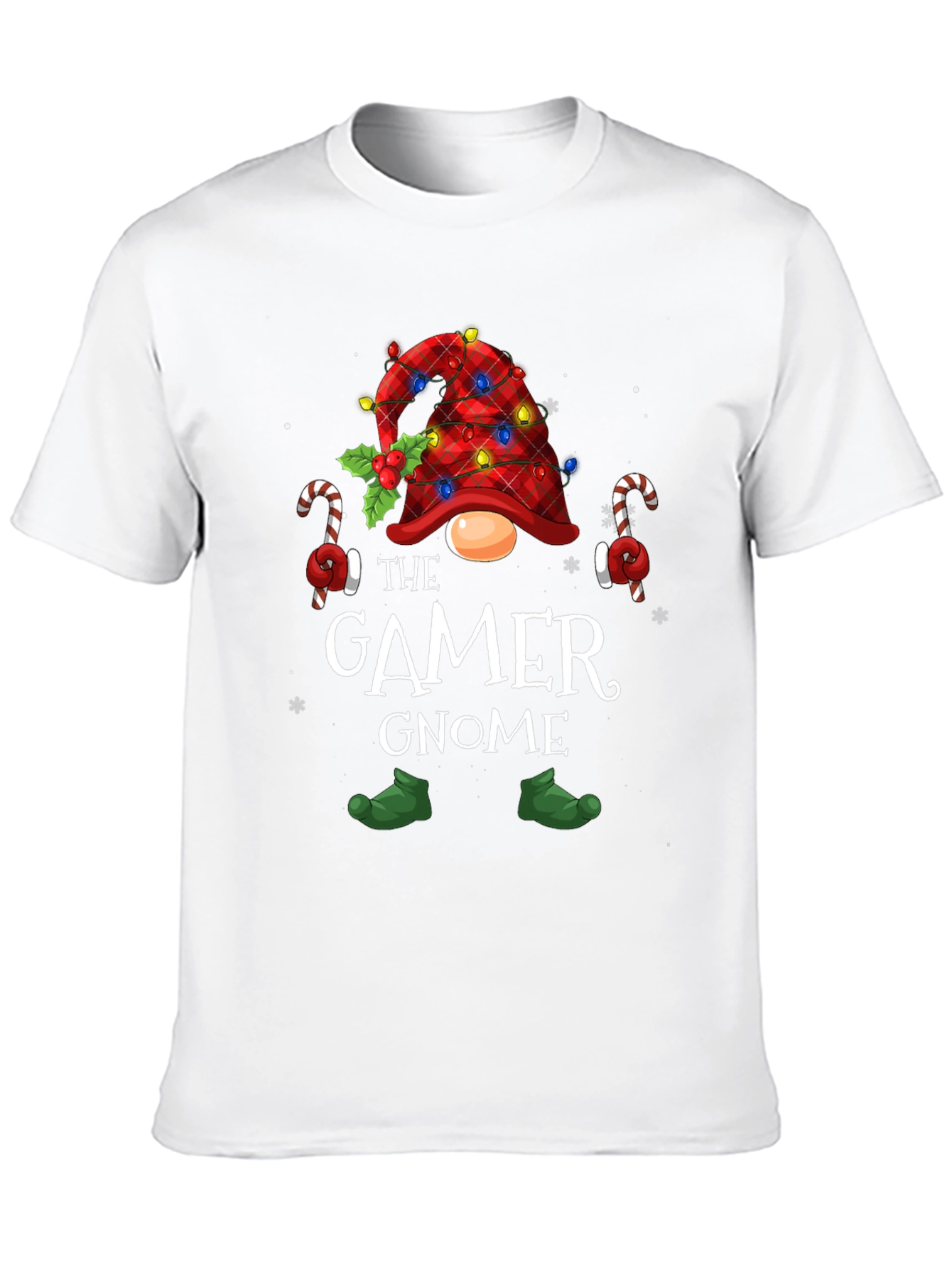 Gamer Gnome Christmas T-Shirt