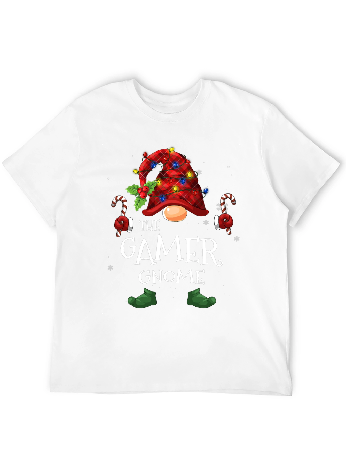 Gamer Gnome Christmas T-Shirt