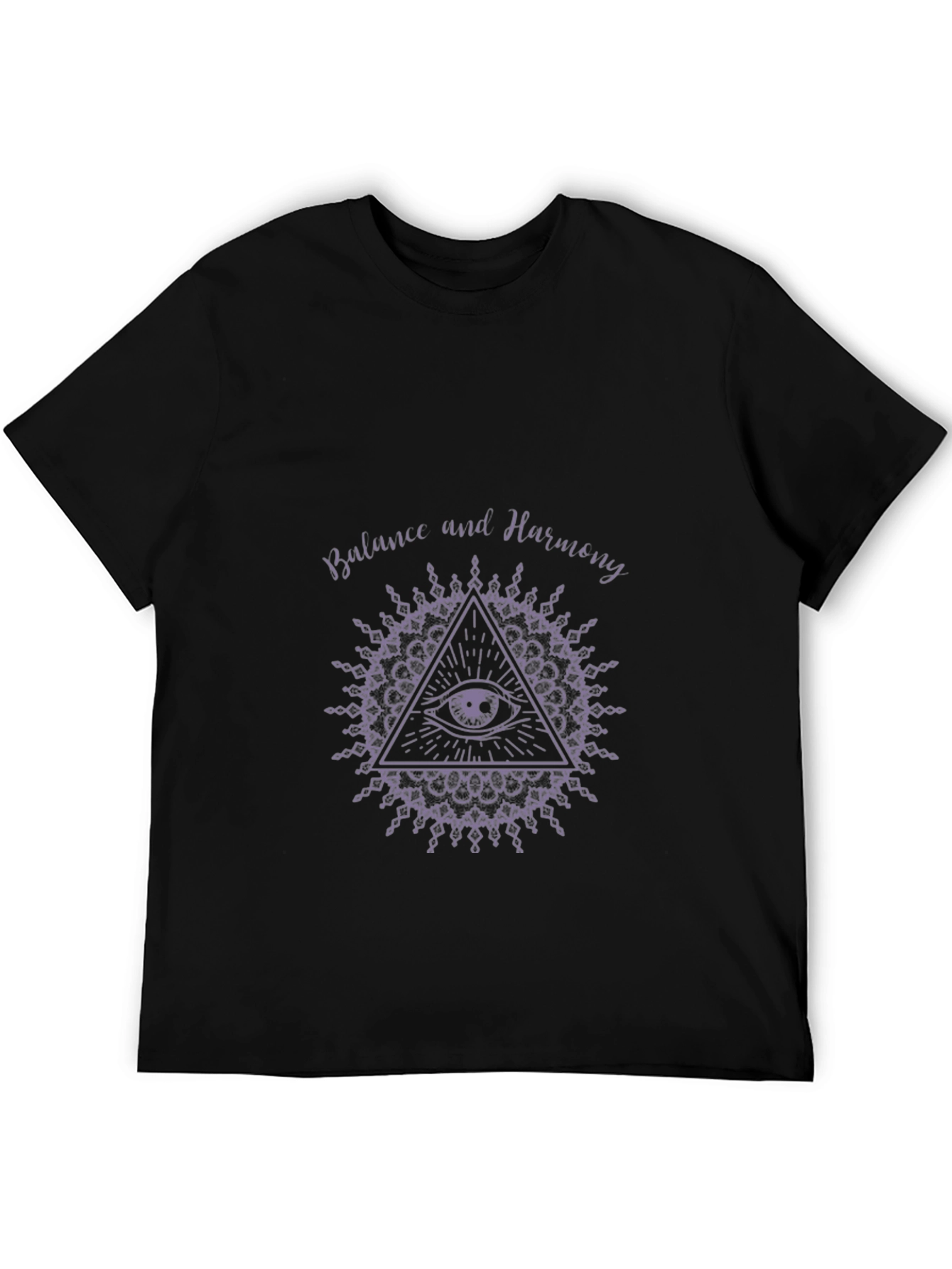 Balance and Harmony Graphic Print T-Shirt