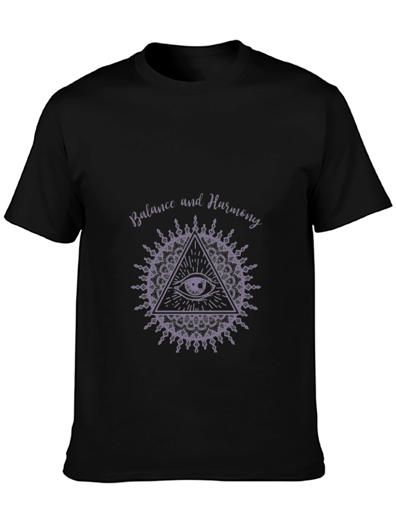 Balance and Harmony Graphic Print T-Shirt