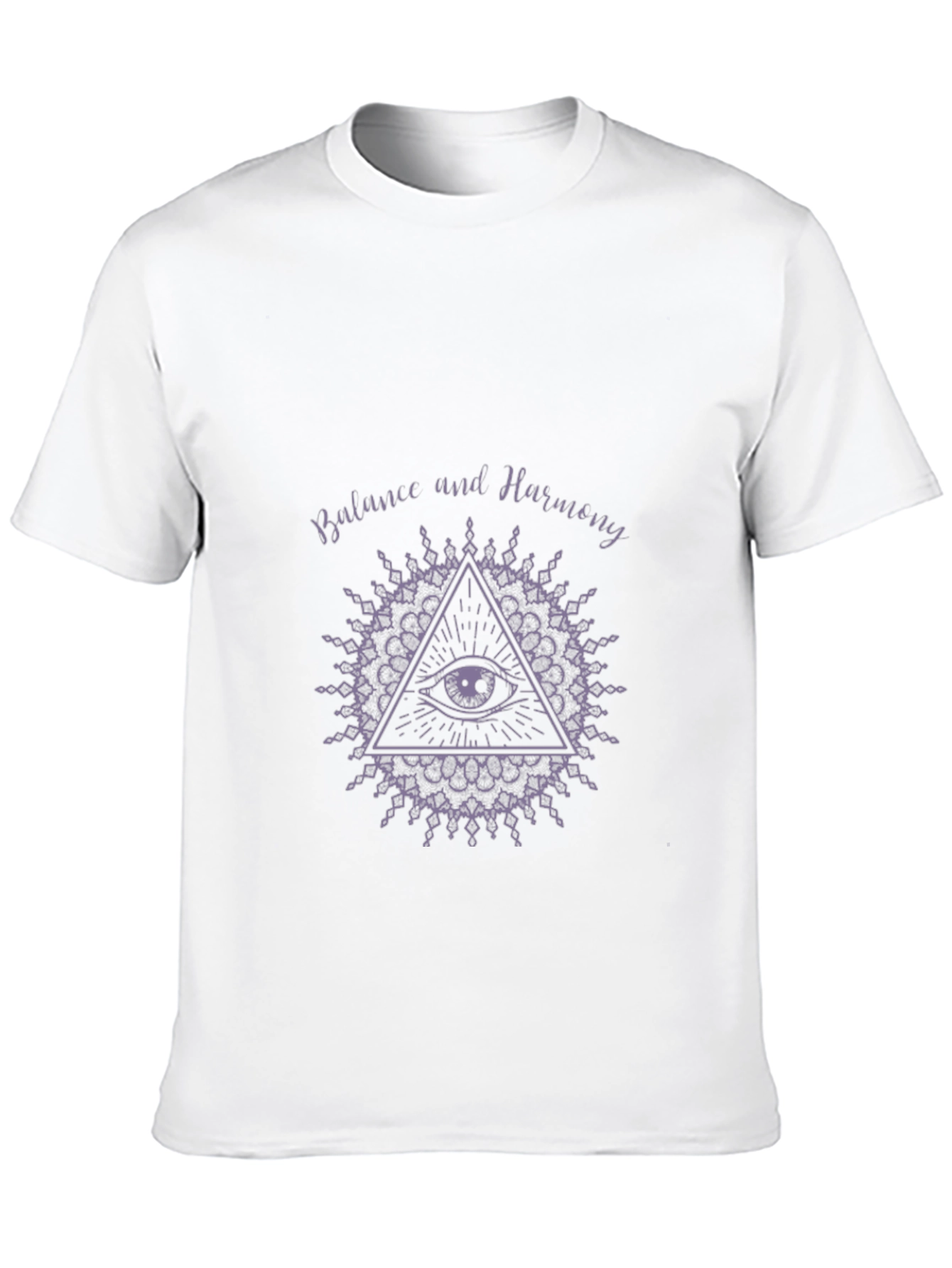 Balance and Harmony Graphic Print T-Shirt
