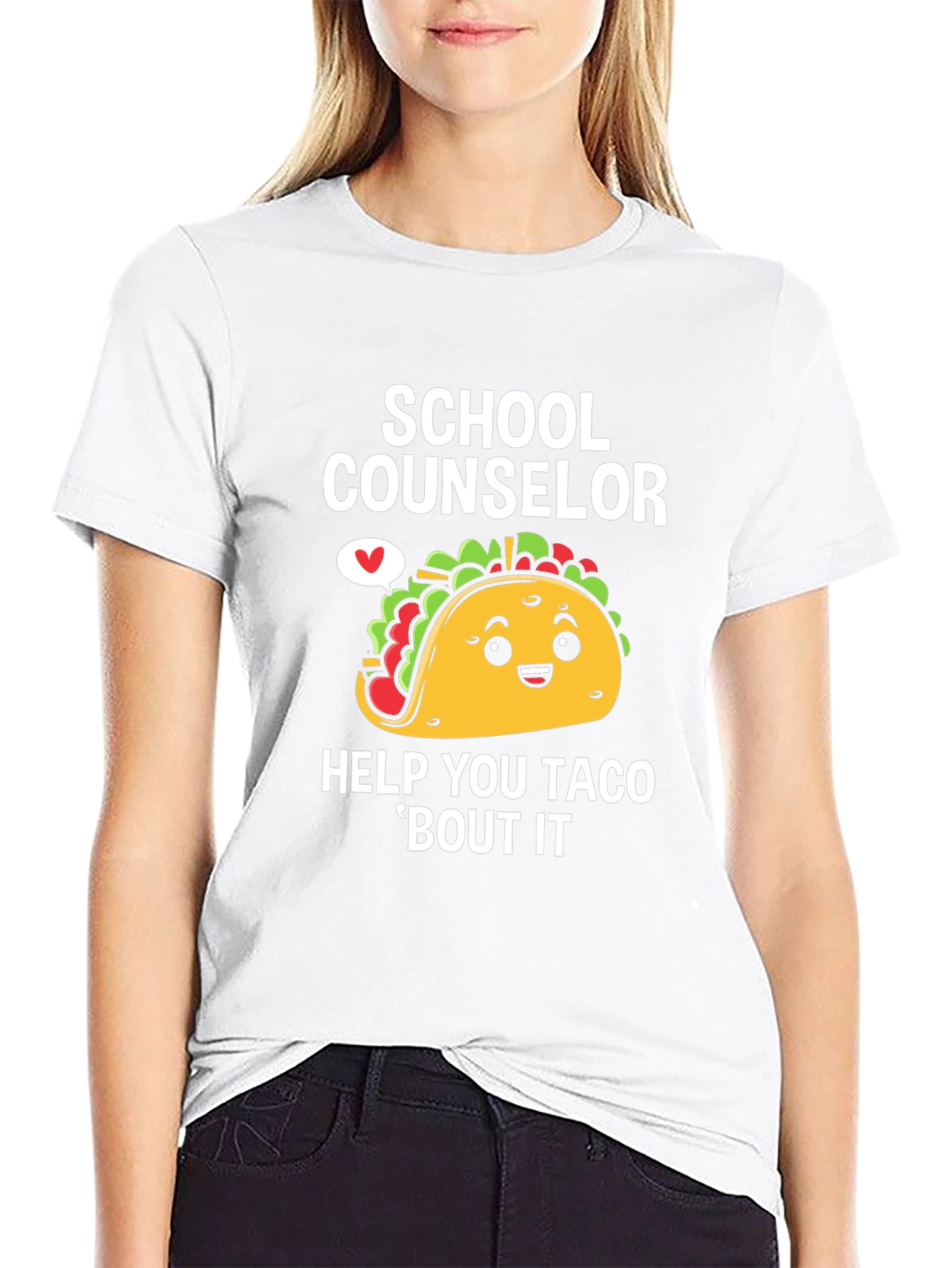 School Counselor Taco Bout It T-Shirt