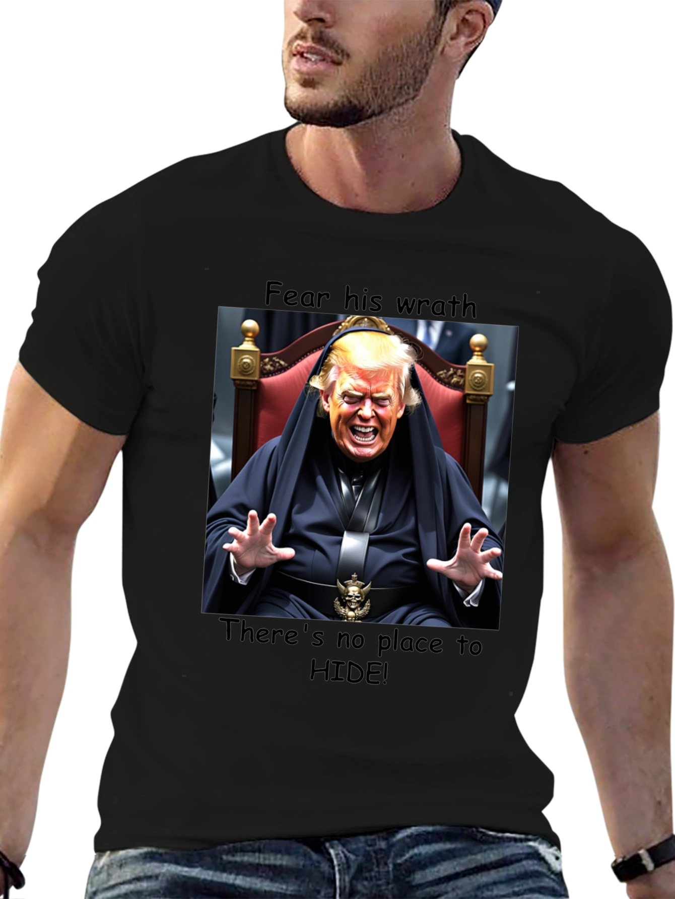 Fear His Wrath Trump T-Shirt