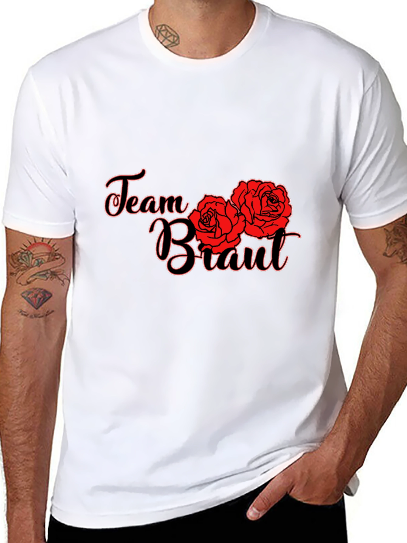 Team Brant Roses Graphic Tee