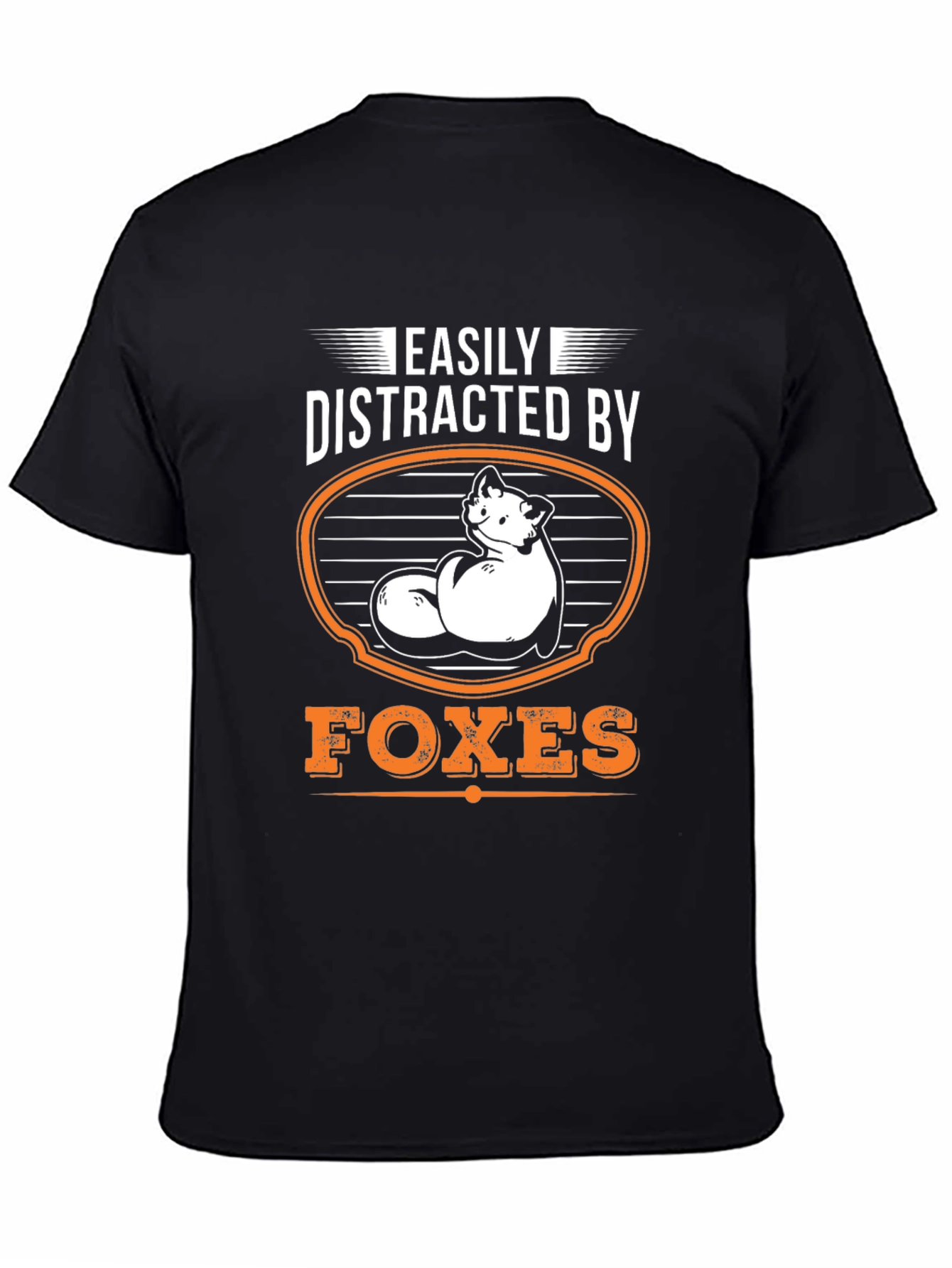 Easily Distracted By Foxes Graphic Tee