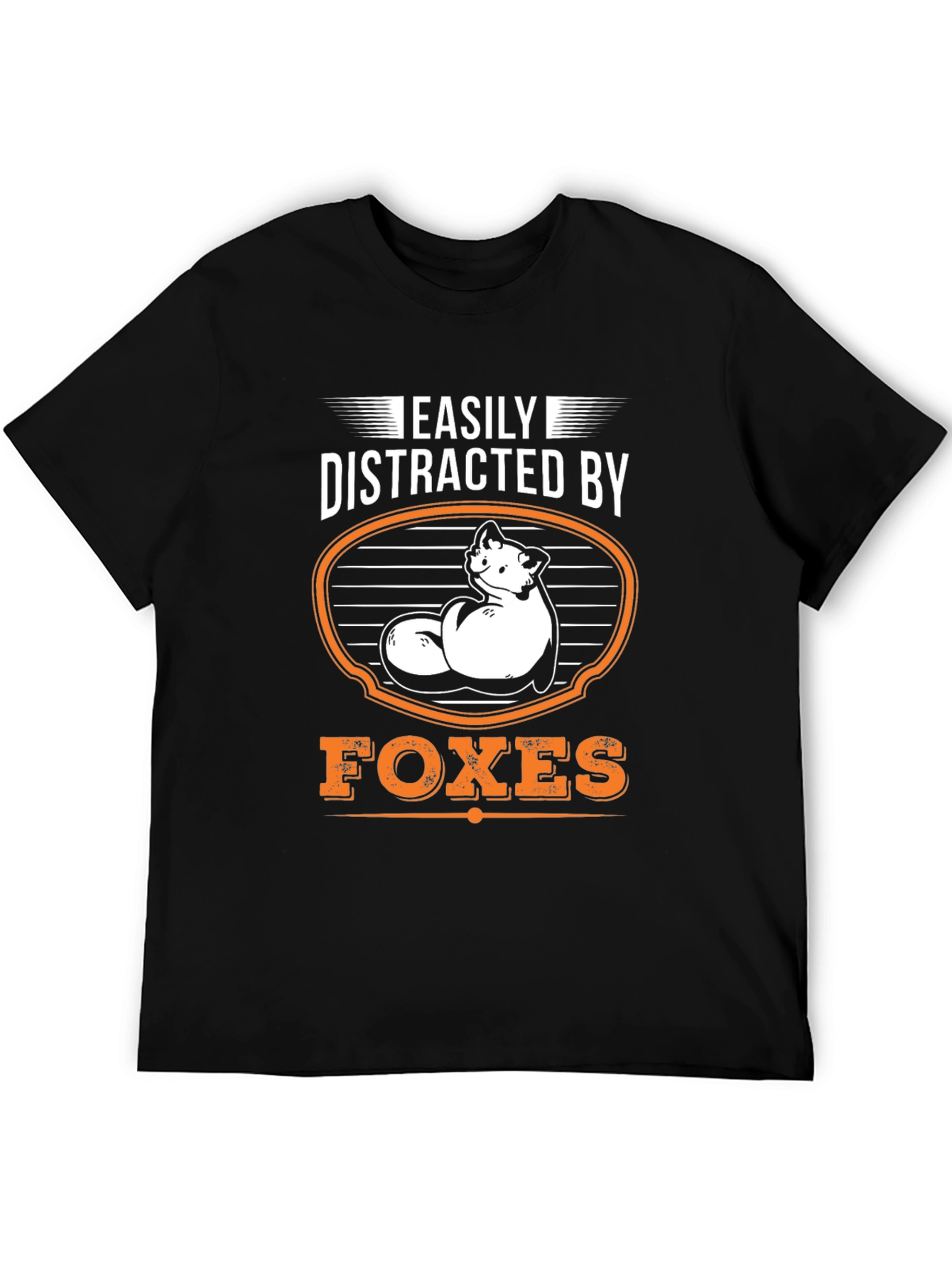 Easily Distracted By Foxes Graphic Tee