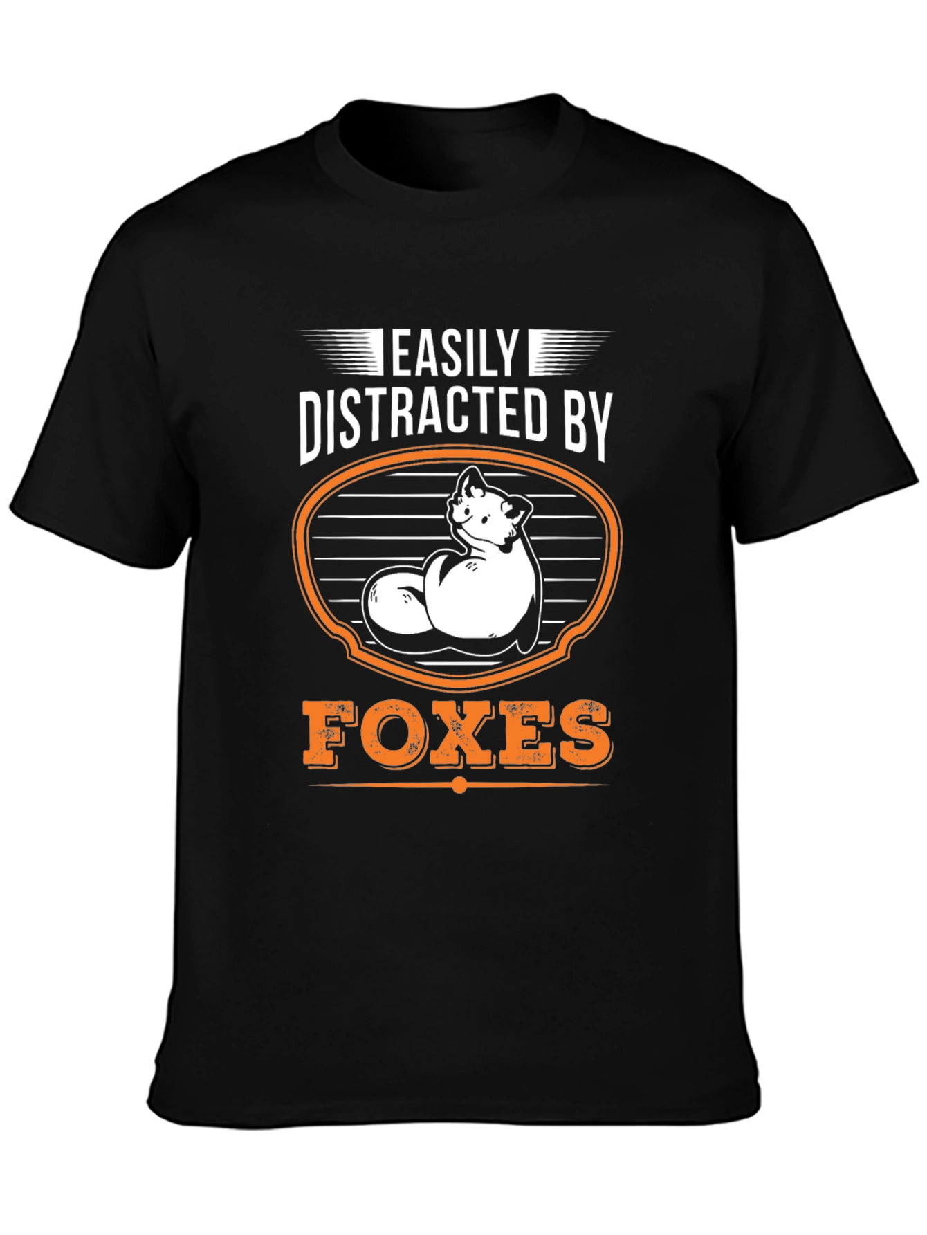 Easily Distracted By Foxes Graphic Tee