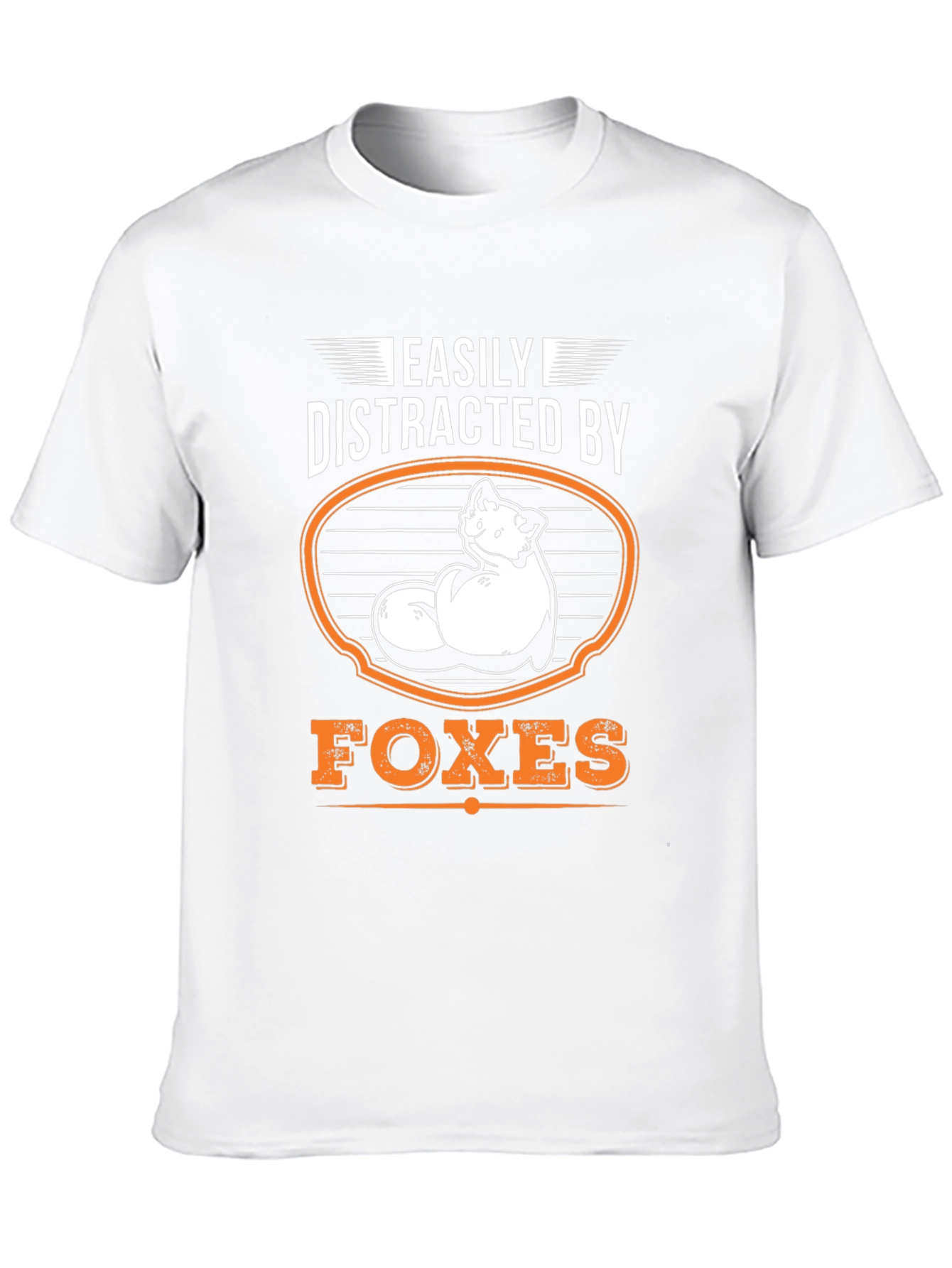 Easily Distracted By Foxes Graphic Tee