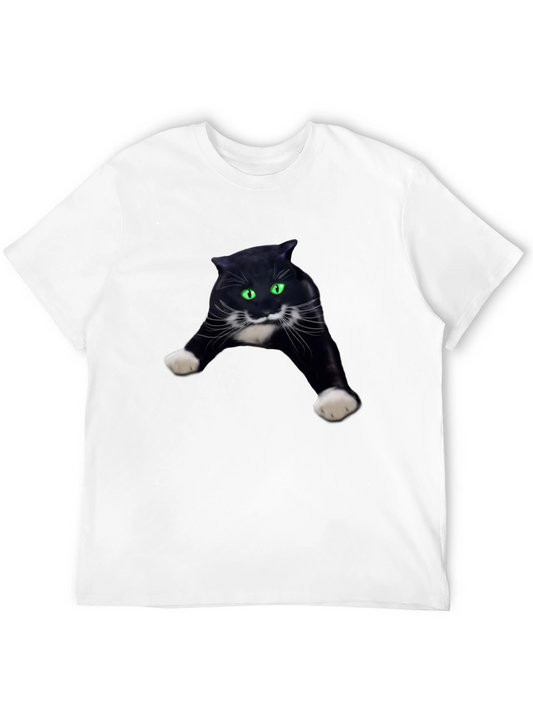 Black Cat Graphic Tee - Mens