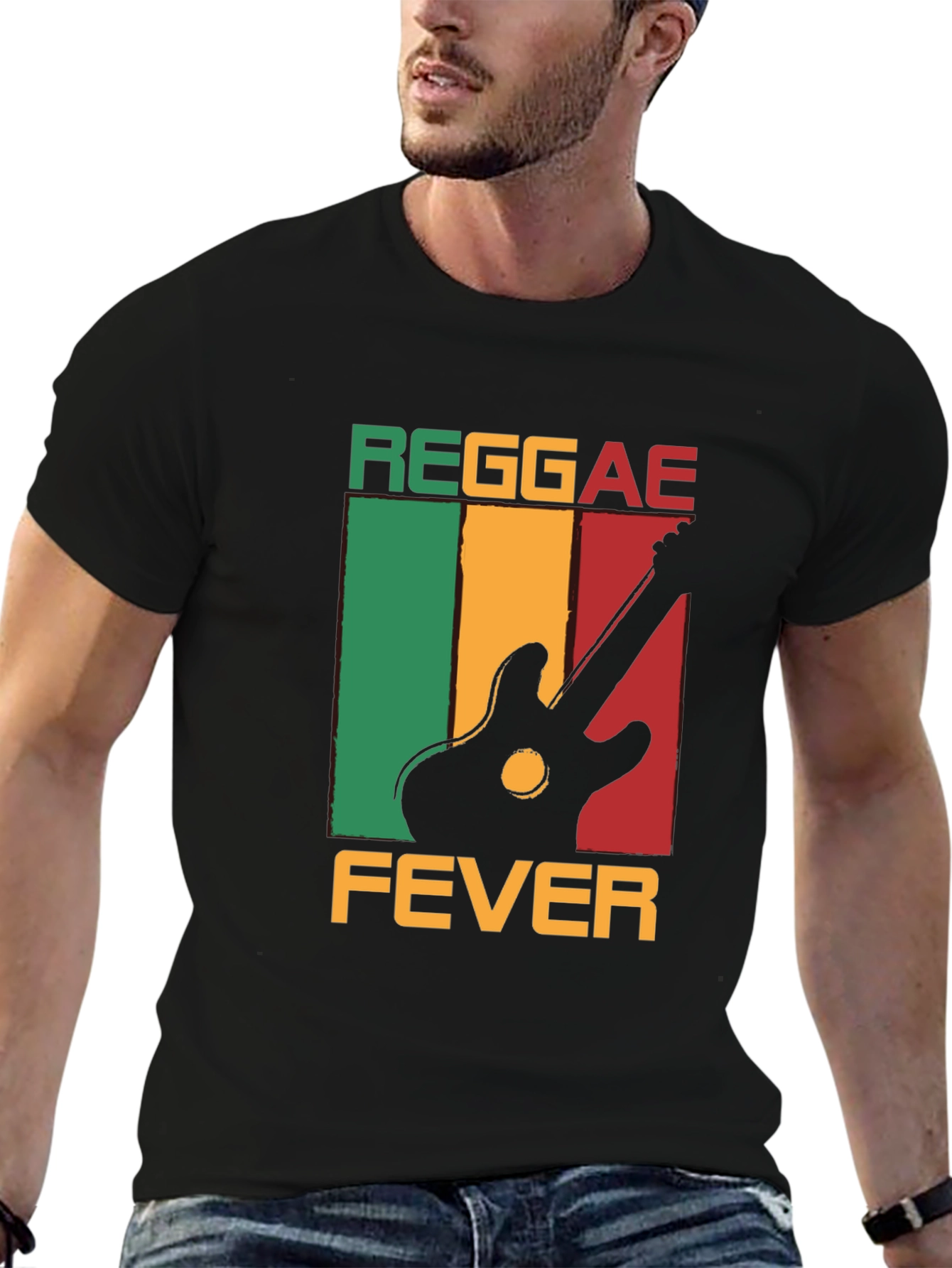 Reggae Fever Graphic Tee - Rasta Style