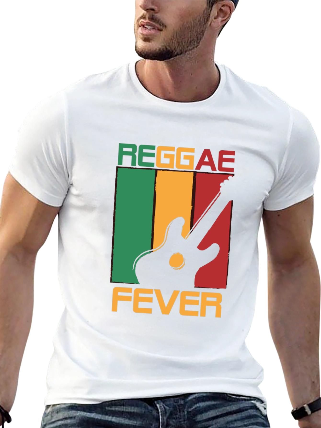 Reggae Fever Graphic Tee - Rasta Style