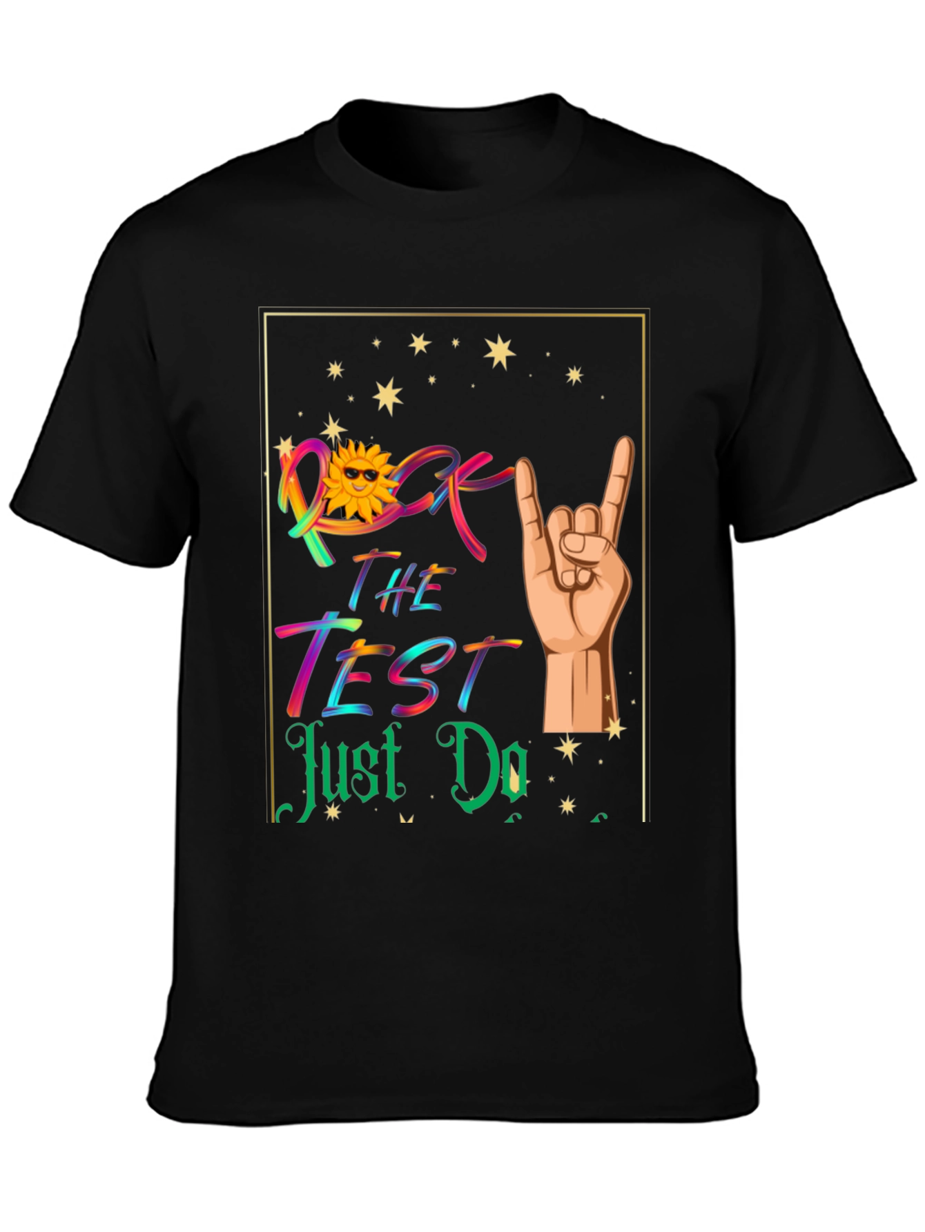 Rock the Test T-Shirt - Good Luck Exam Tee