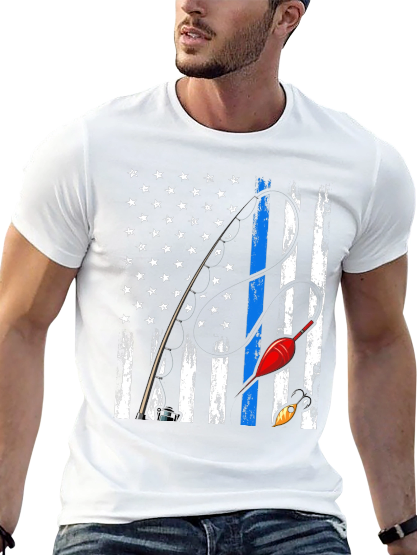 Fishing Flag T-Shirt