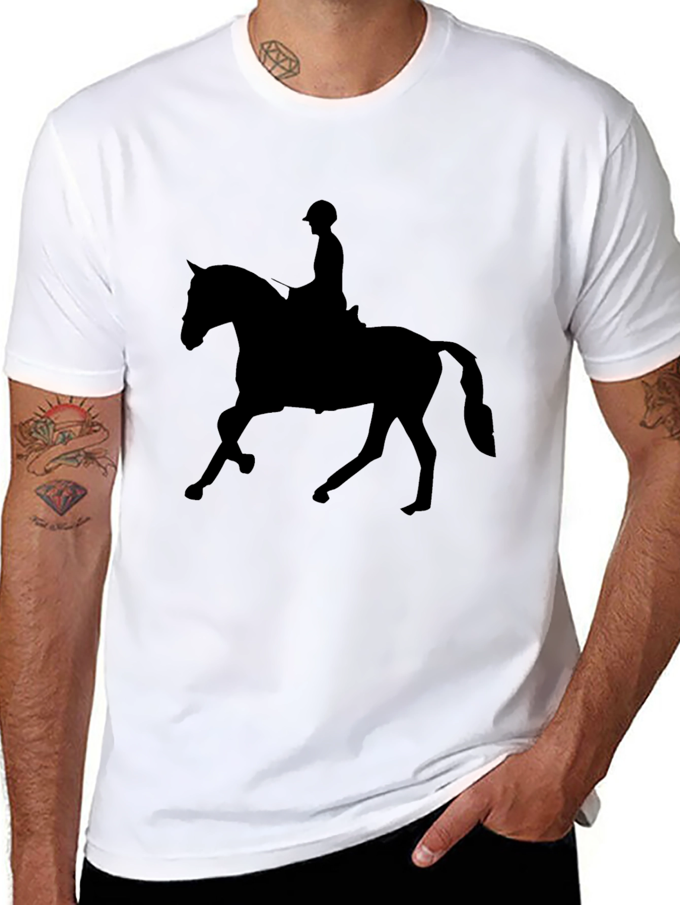 Equestrian Silhouette Tee