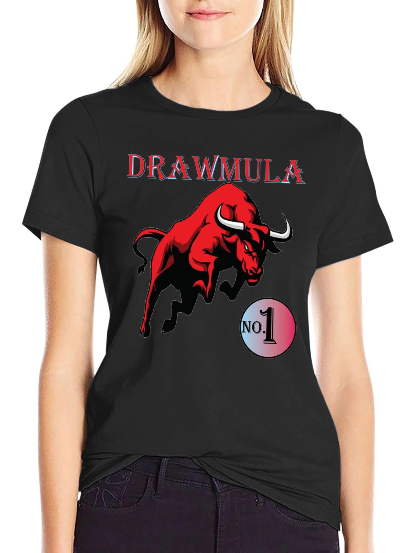 Drawmula No. 1 Bull T-Shirt