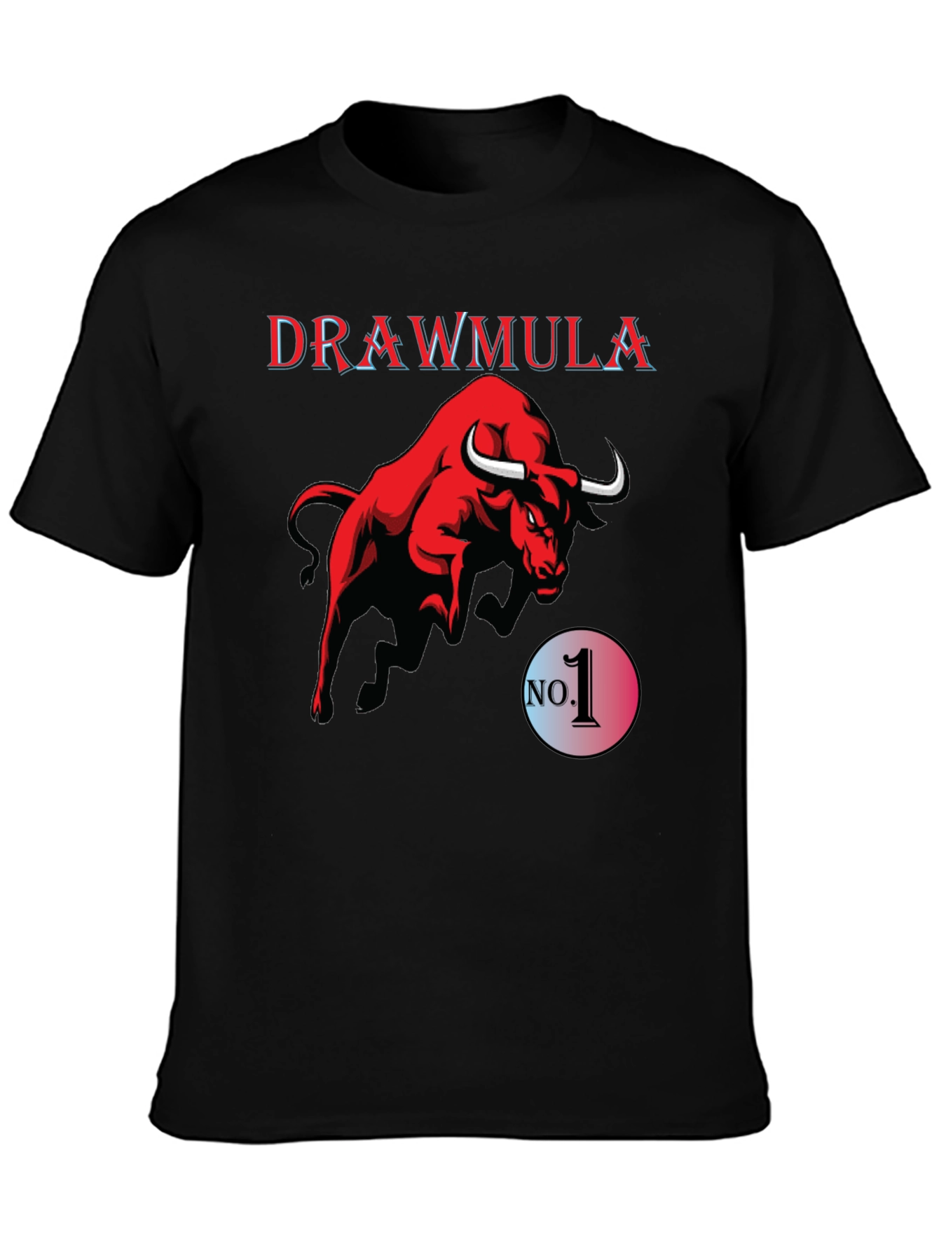 Drawmula No. 1 Bull T-Shirt