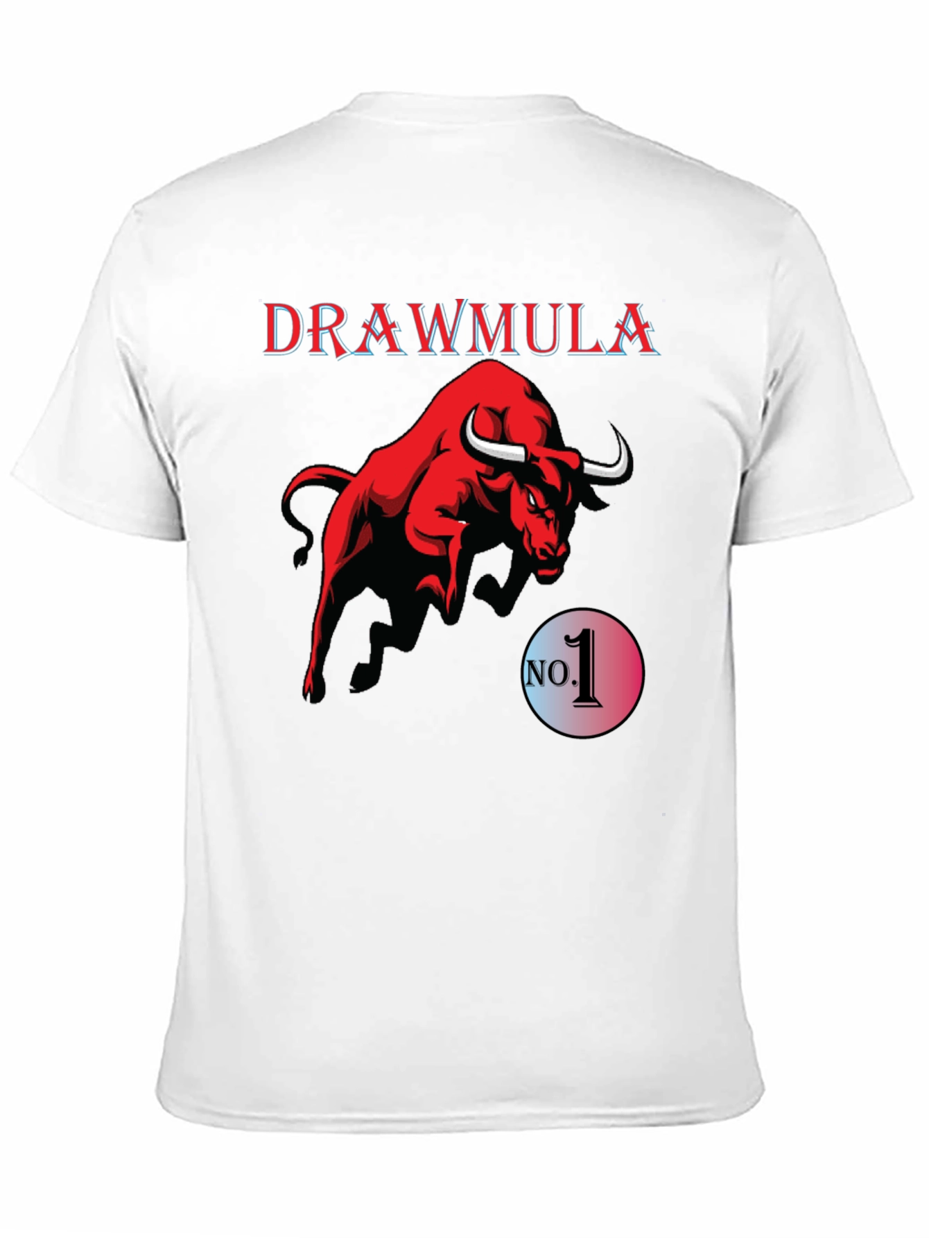 Drawmula No. 1 Bull T-Shirt