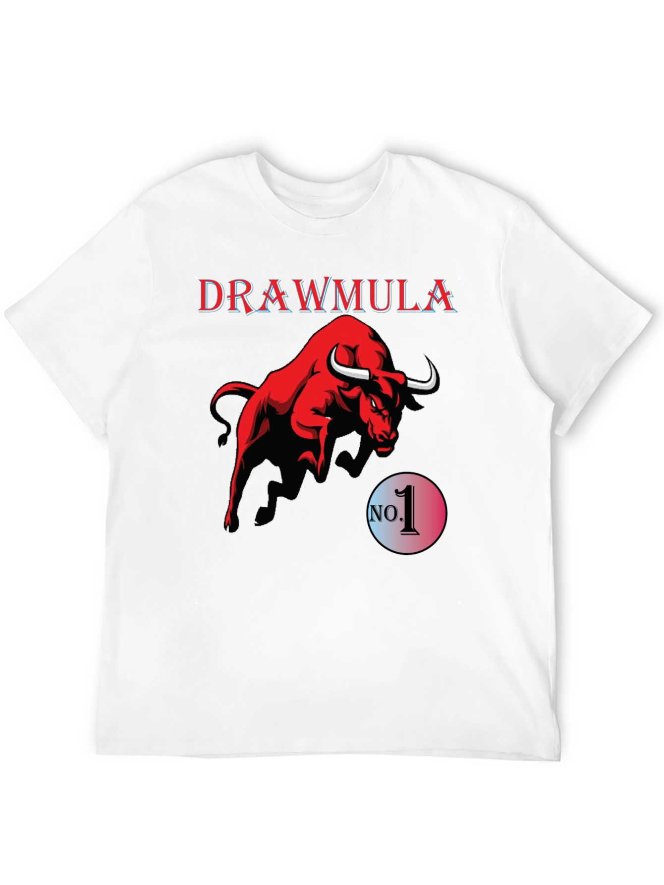 Drawmula No. 1 Bull T-Shirt