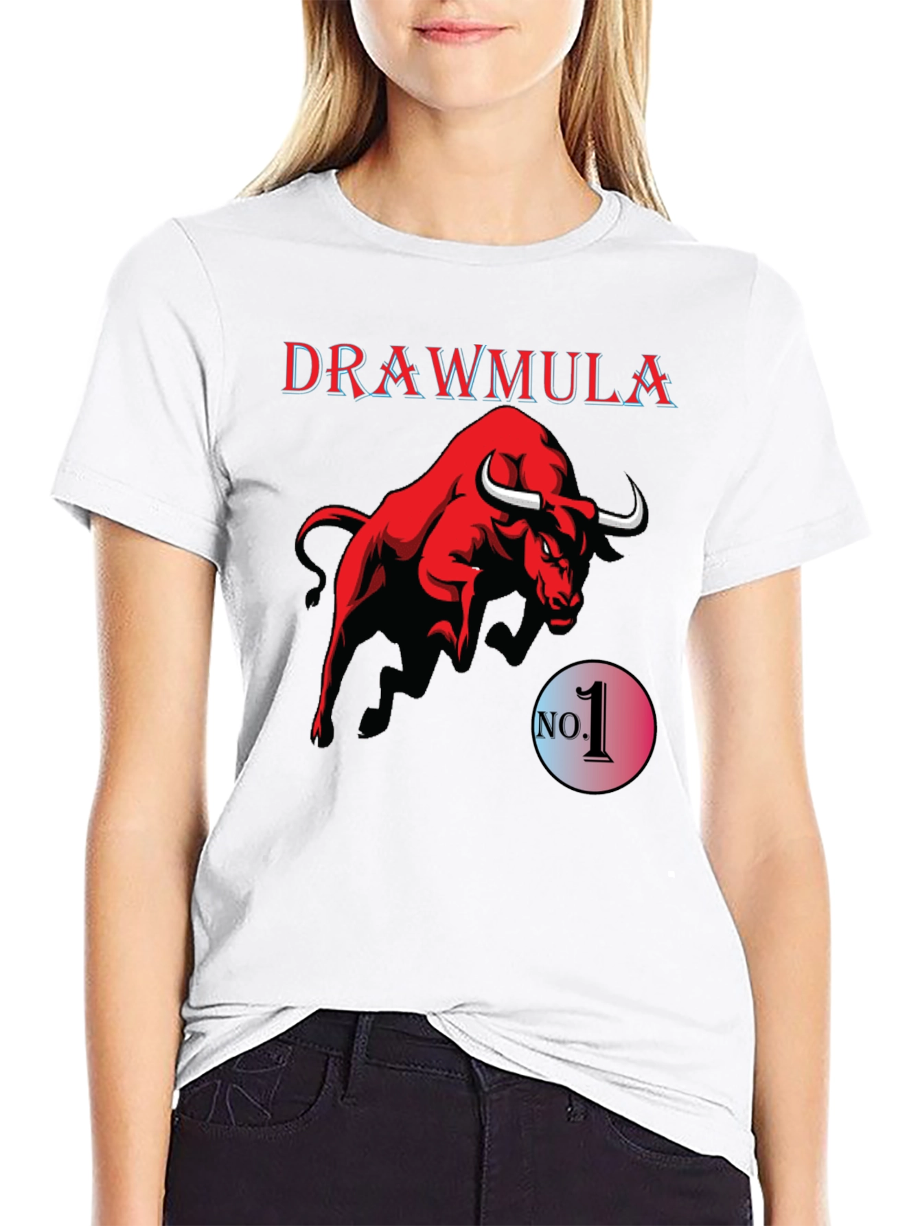 Drawmula No. 1 Bull T-Shirt