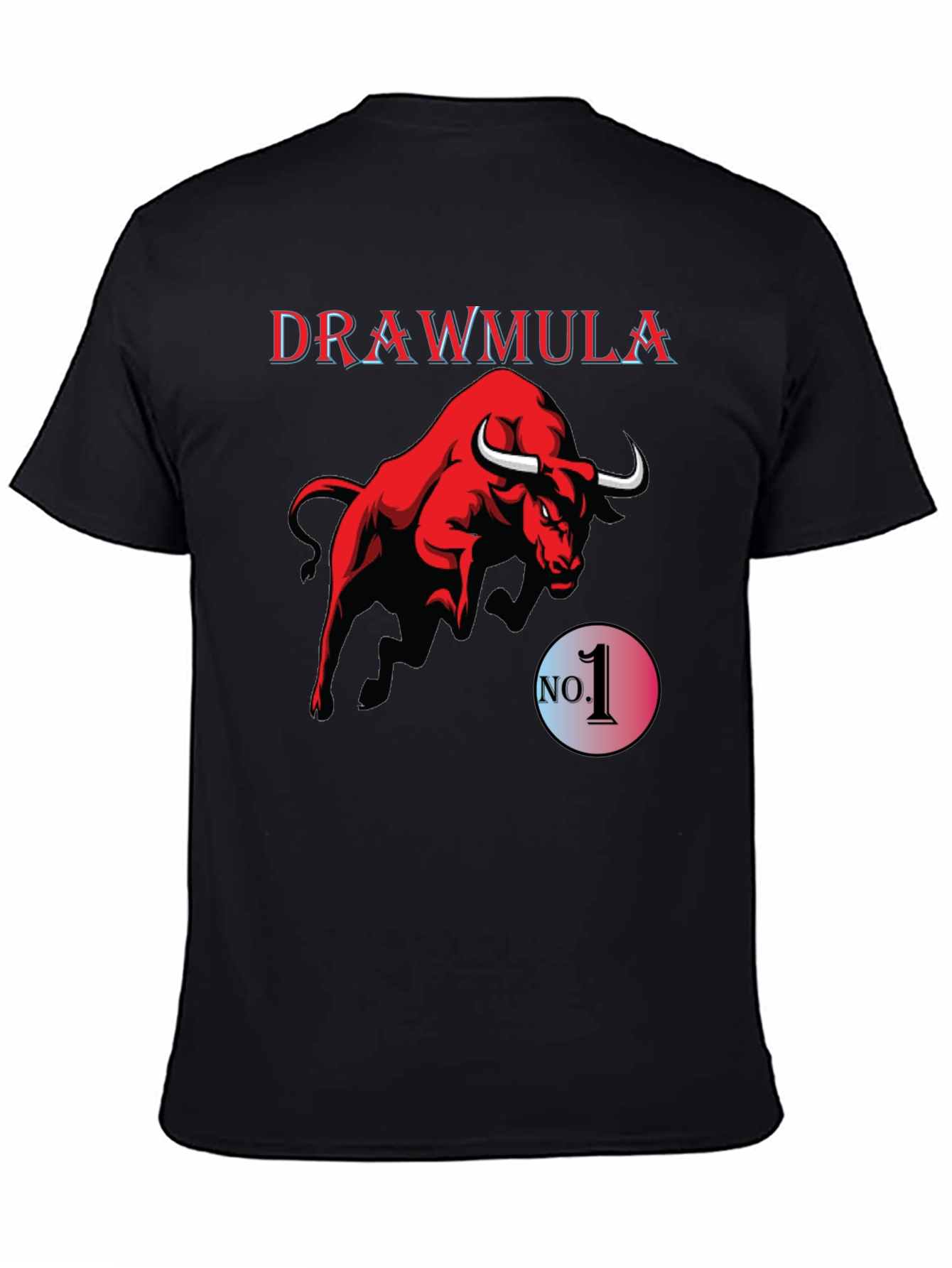 Drawmula No. 1 Bull T-Shirt