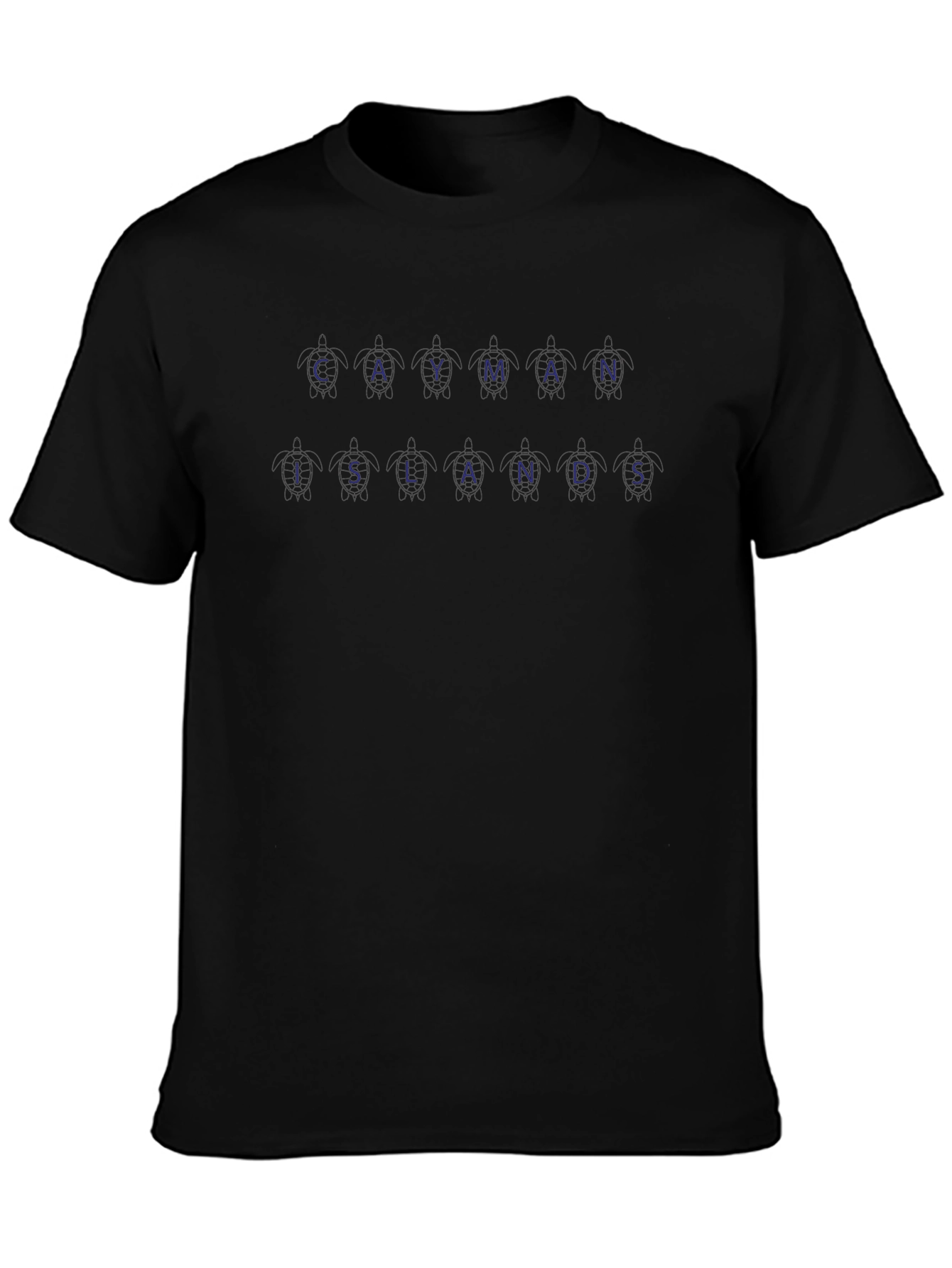 Cayman Islands Graphic Tee - Unisex Black T-Shirt