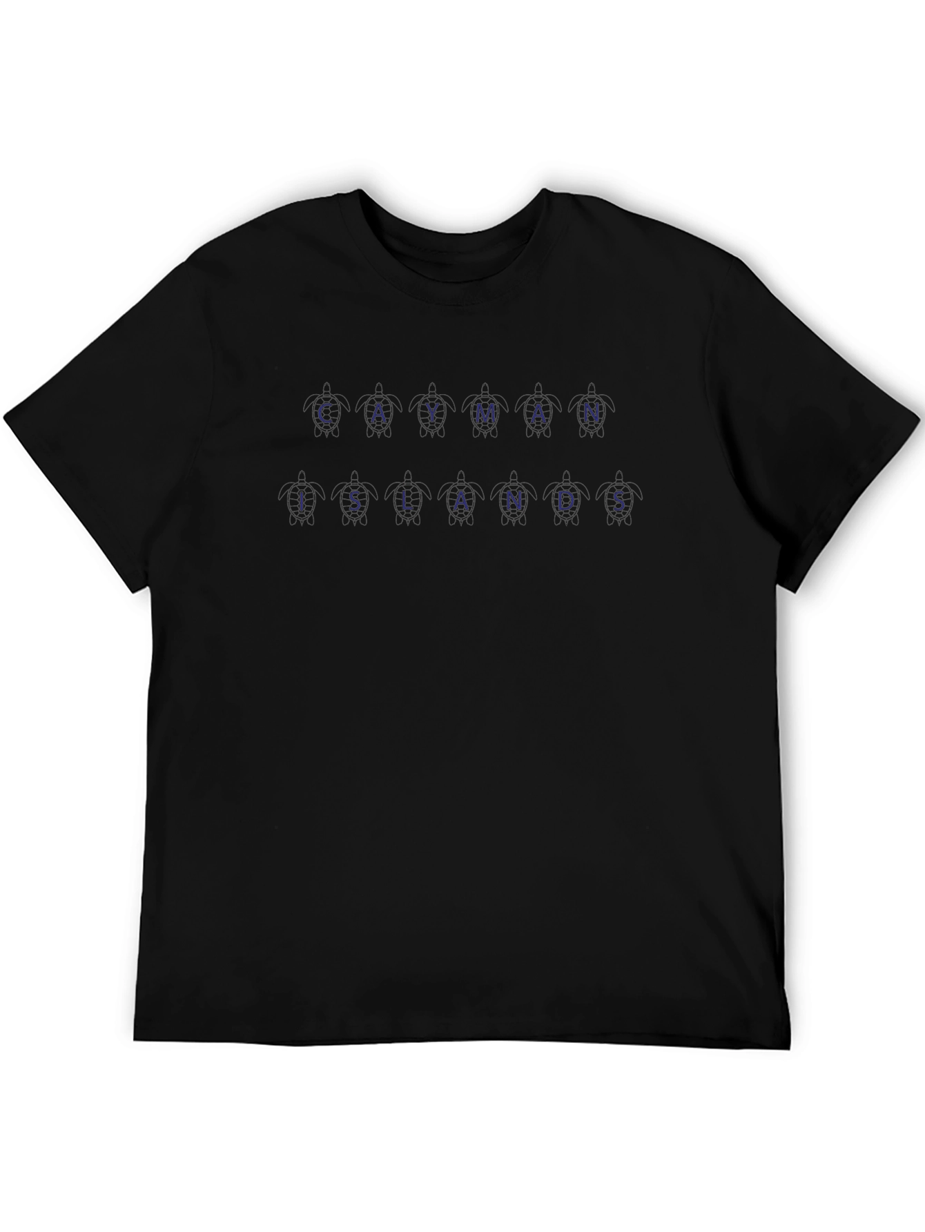 Cayman Islands Graphic Tee - Unisex Black T-Shirt