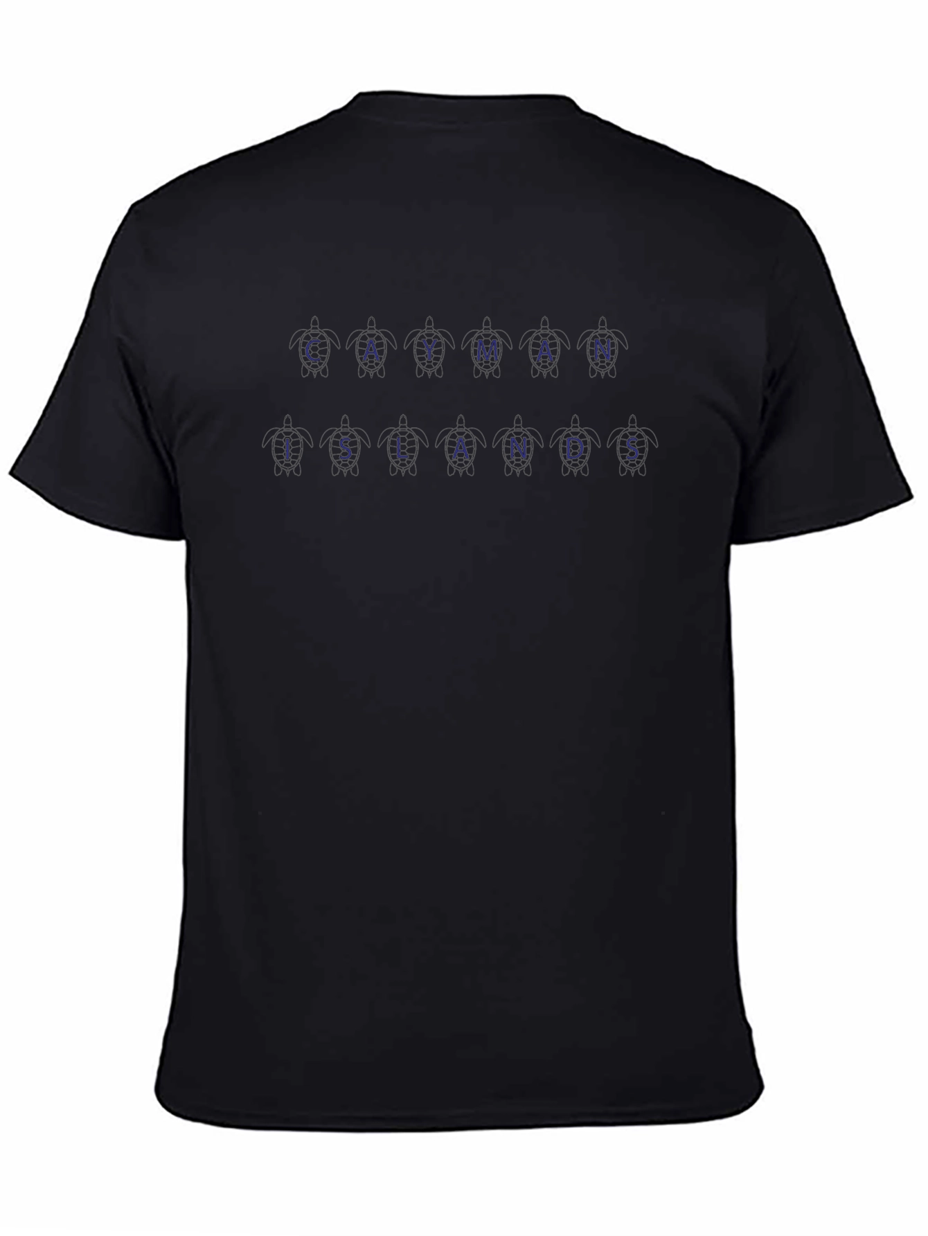 Cayman Islands Graphic Tee - Unisex Black T-Shirt