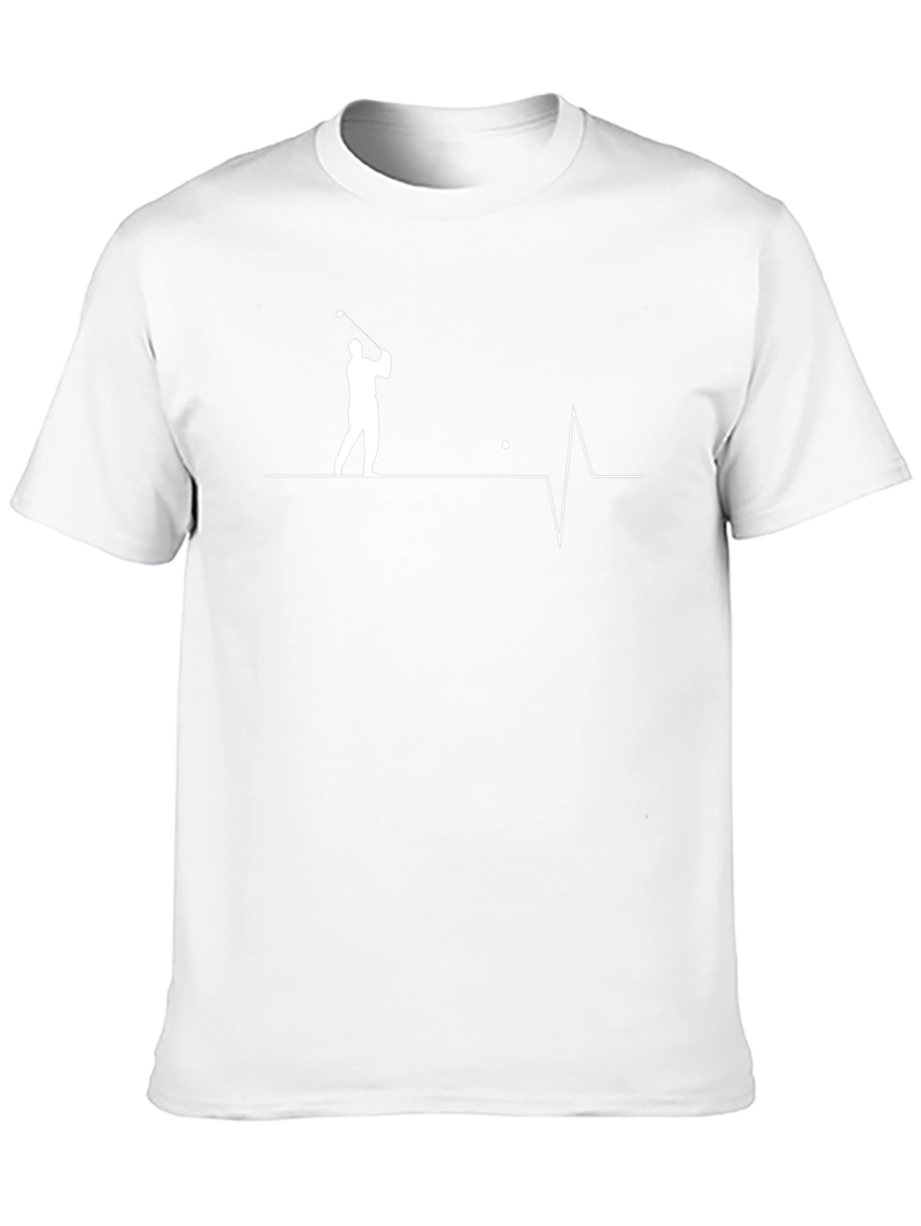 Golf Heartbeat Graphic Tee - Golfers Passion