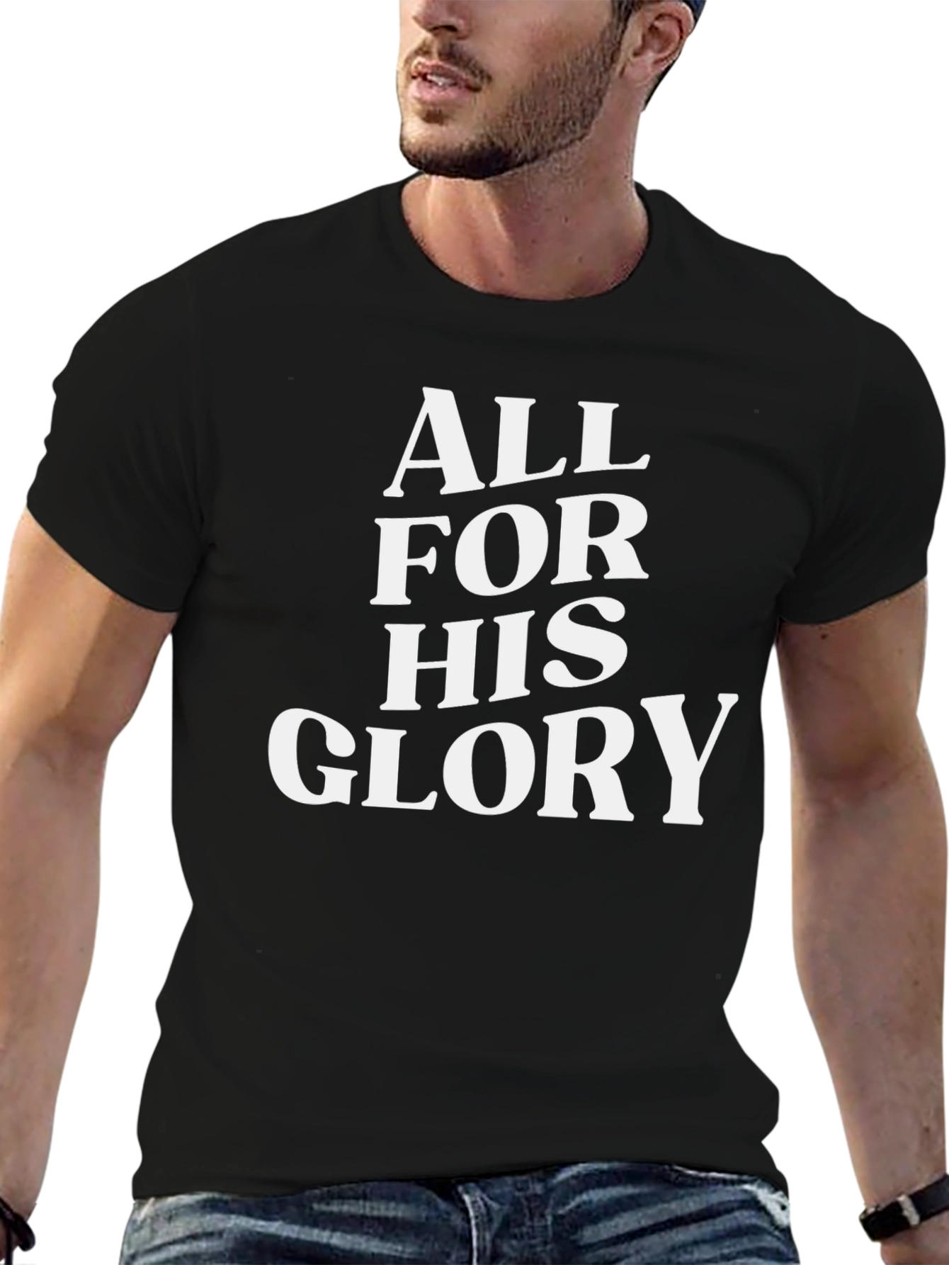 All For His Glory Graphic Tee