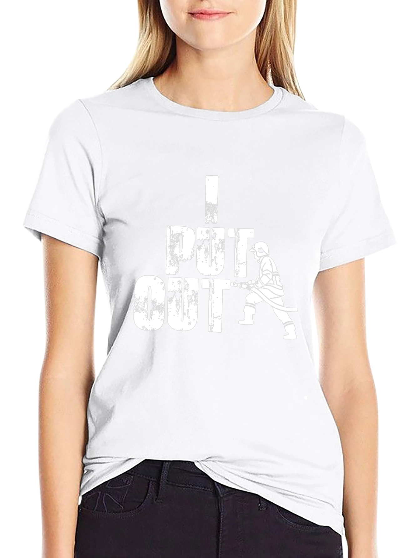 I Put Out Firefighter Graphic Tee