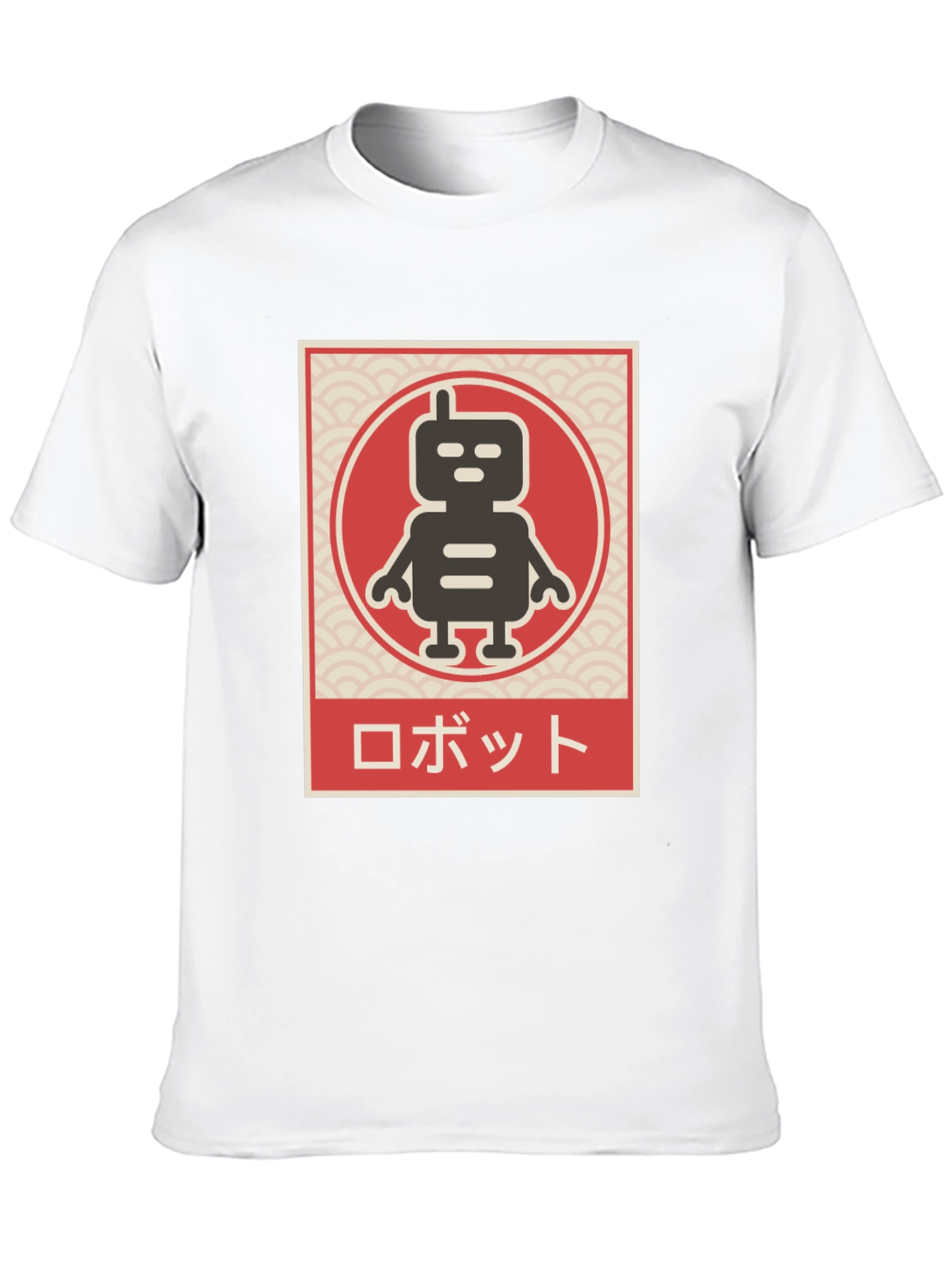 Retro Robot T-Shirt - Japanese Style
