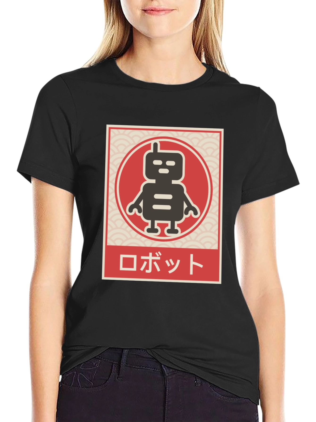 Retro Robot T-Shirt - Japanese Style
