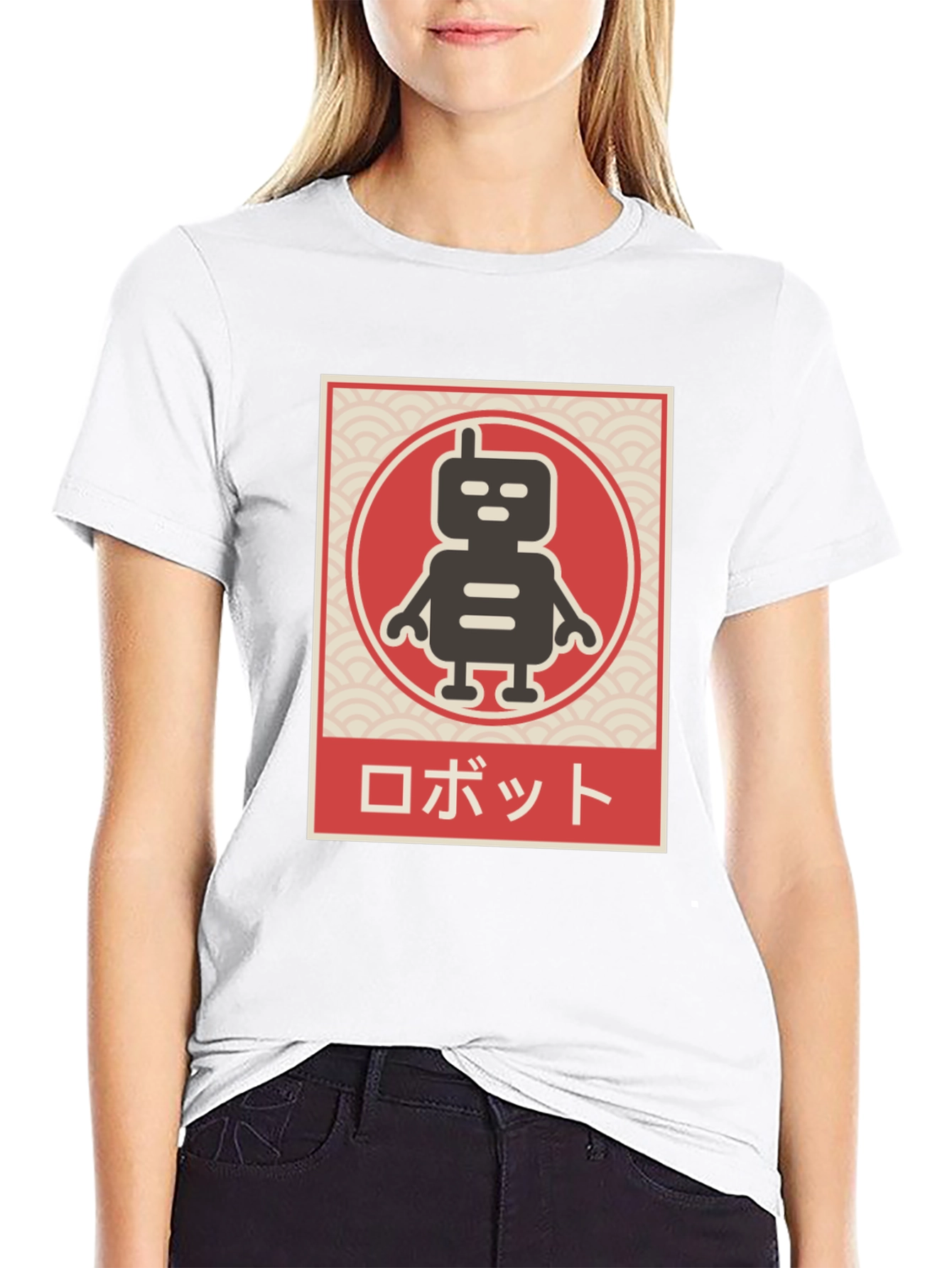 Retro Robot T-Shirt - Japanese Style