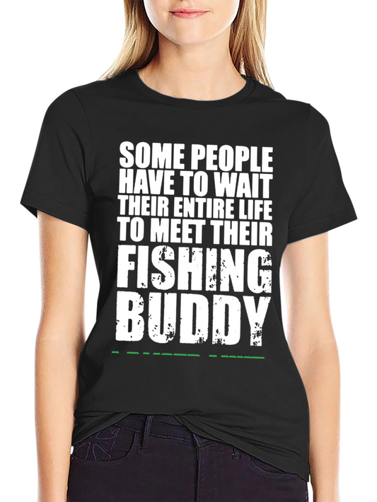 Fishing Buddy Graphic Tee - Perfect Gift for Anglers