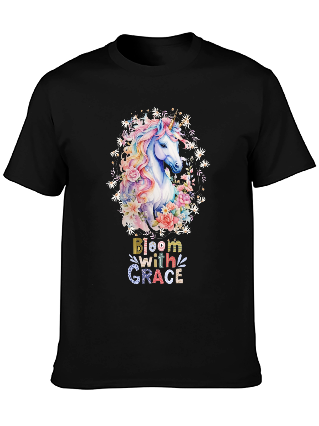 Unicorn Bloom Grace T-Shirt