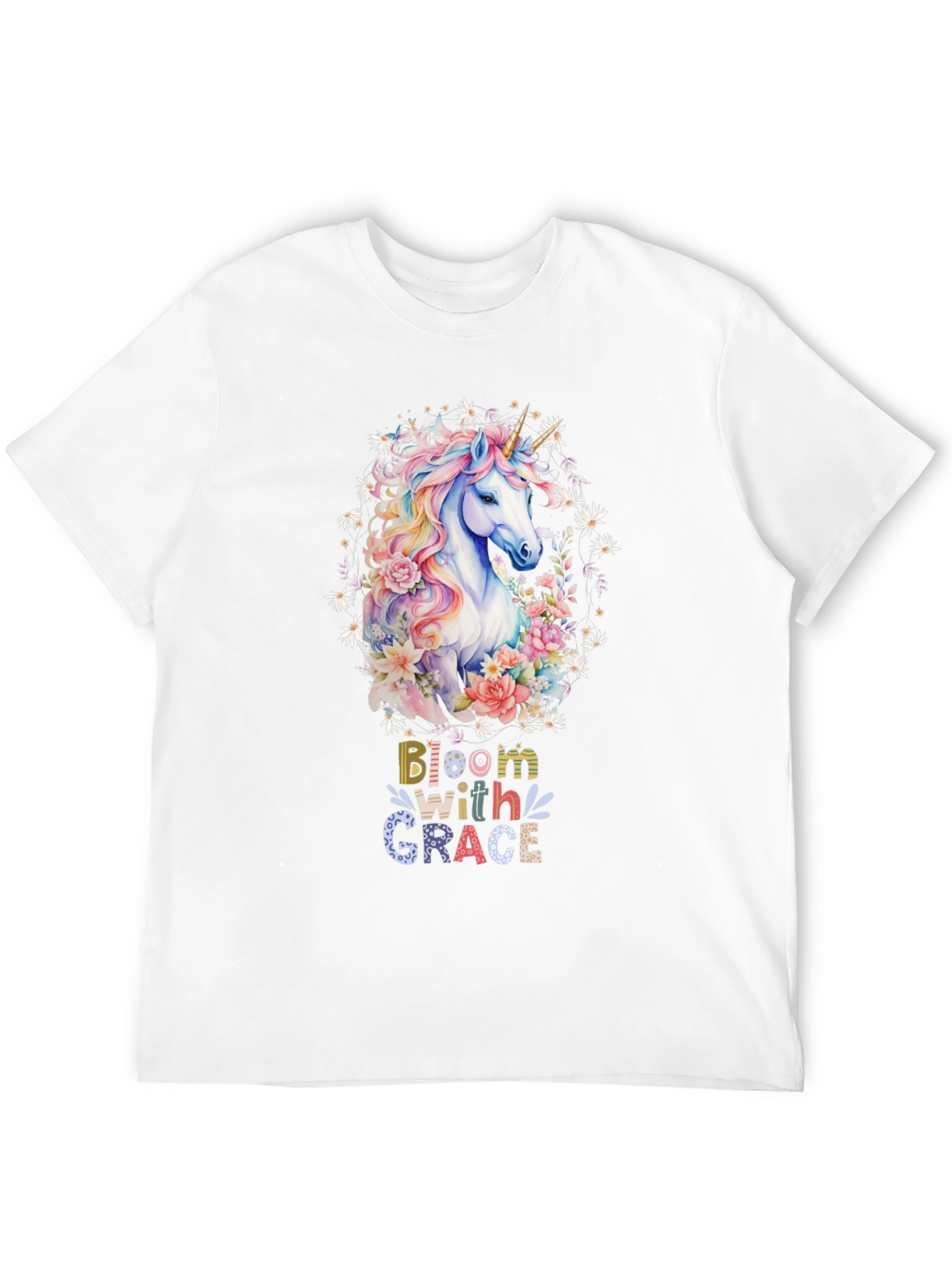 Unicorn Bloom Grace T-Shirt