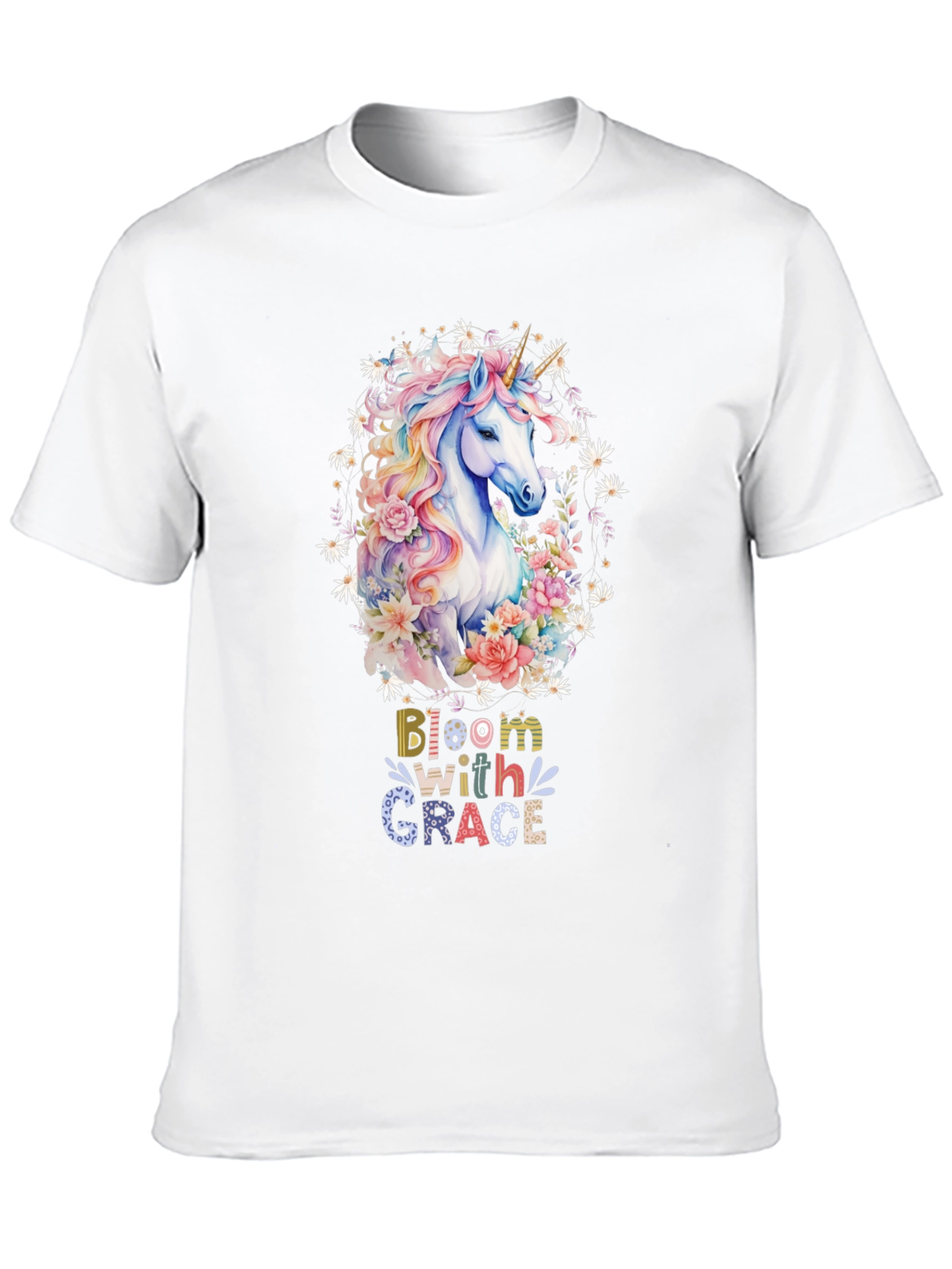 Unicorn Bloom Grace T-Shirt
