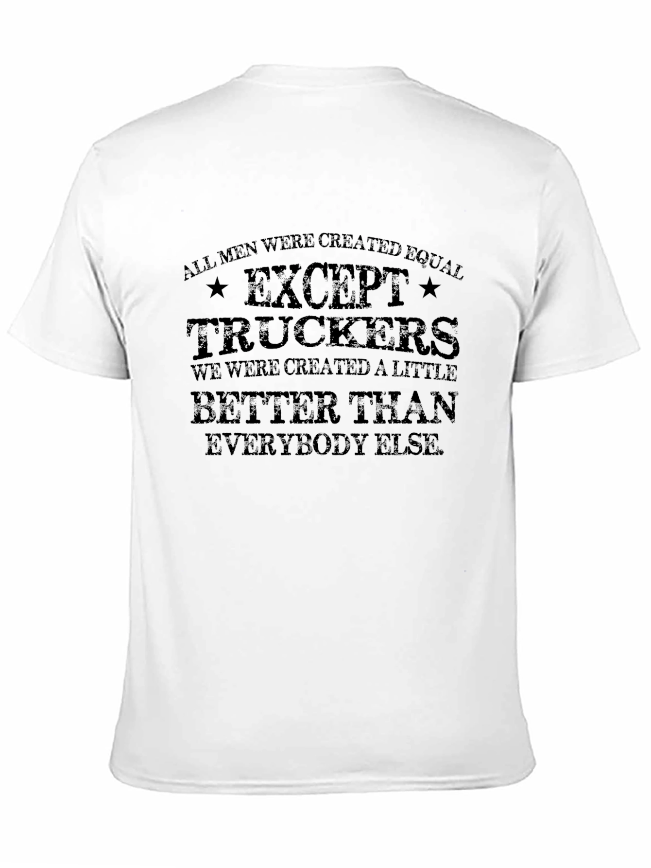 Trucker Pride Graphic Tee - Black