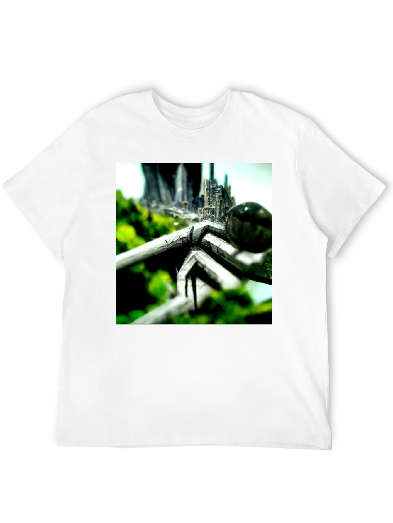 Abstract Nature City T-Shirt