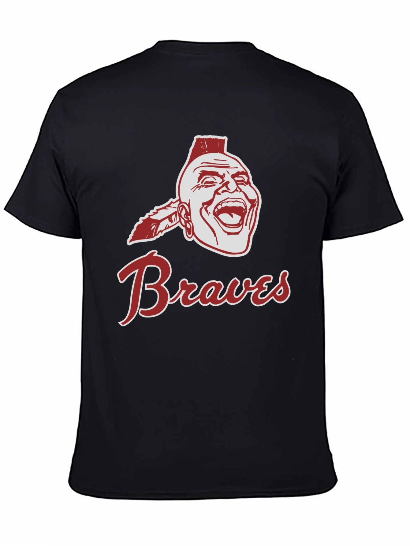 Braves T-Shirt Native American Style Logo